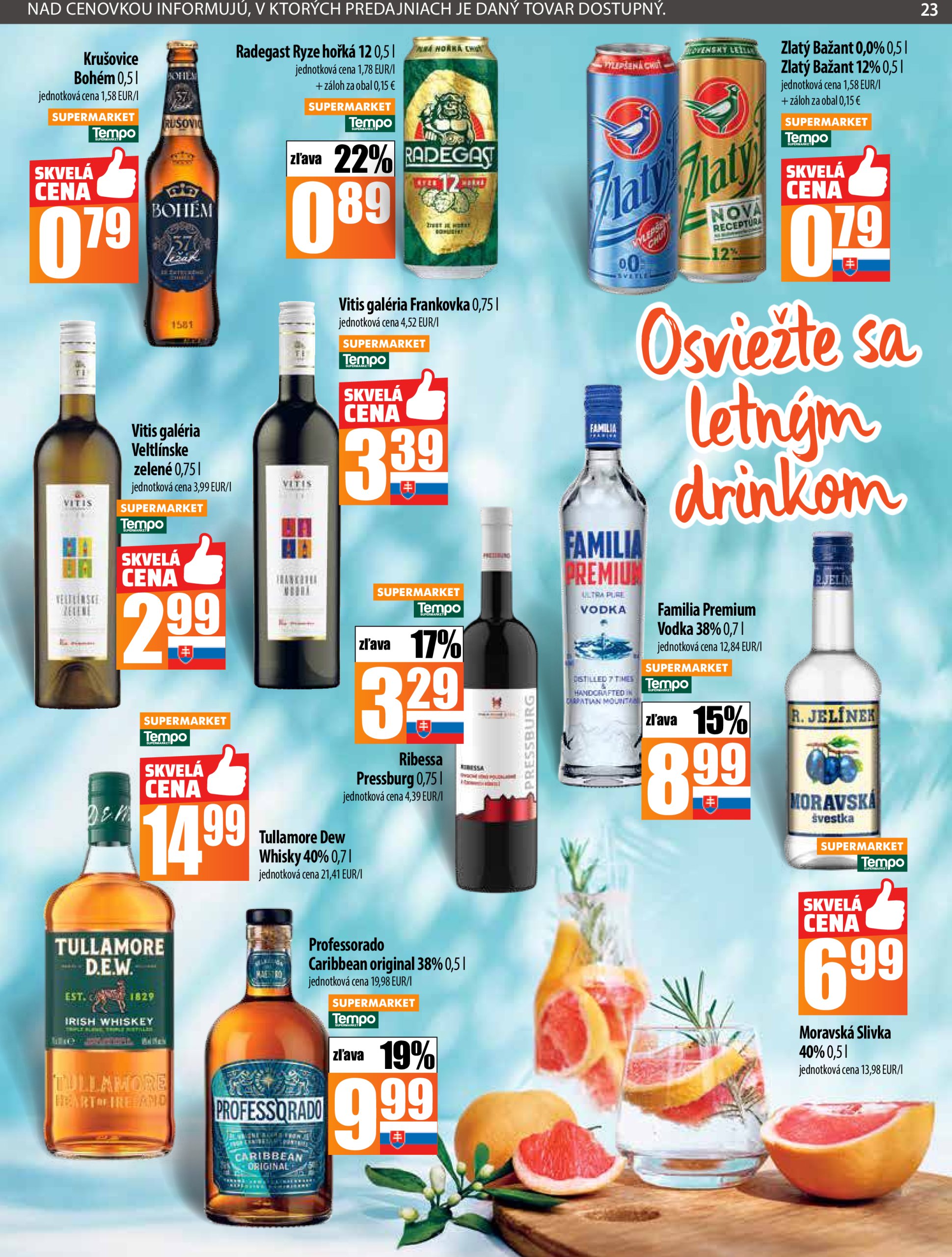 coop-jednota - Leták COOP Jednota platný od 10.07. do 16.07. - page: 23