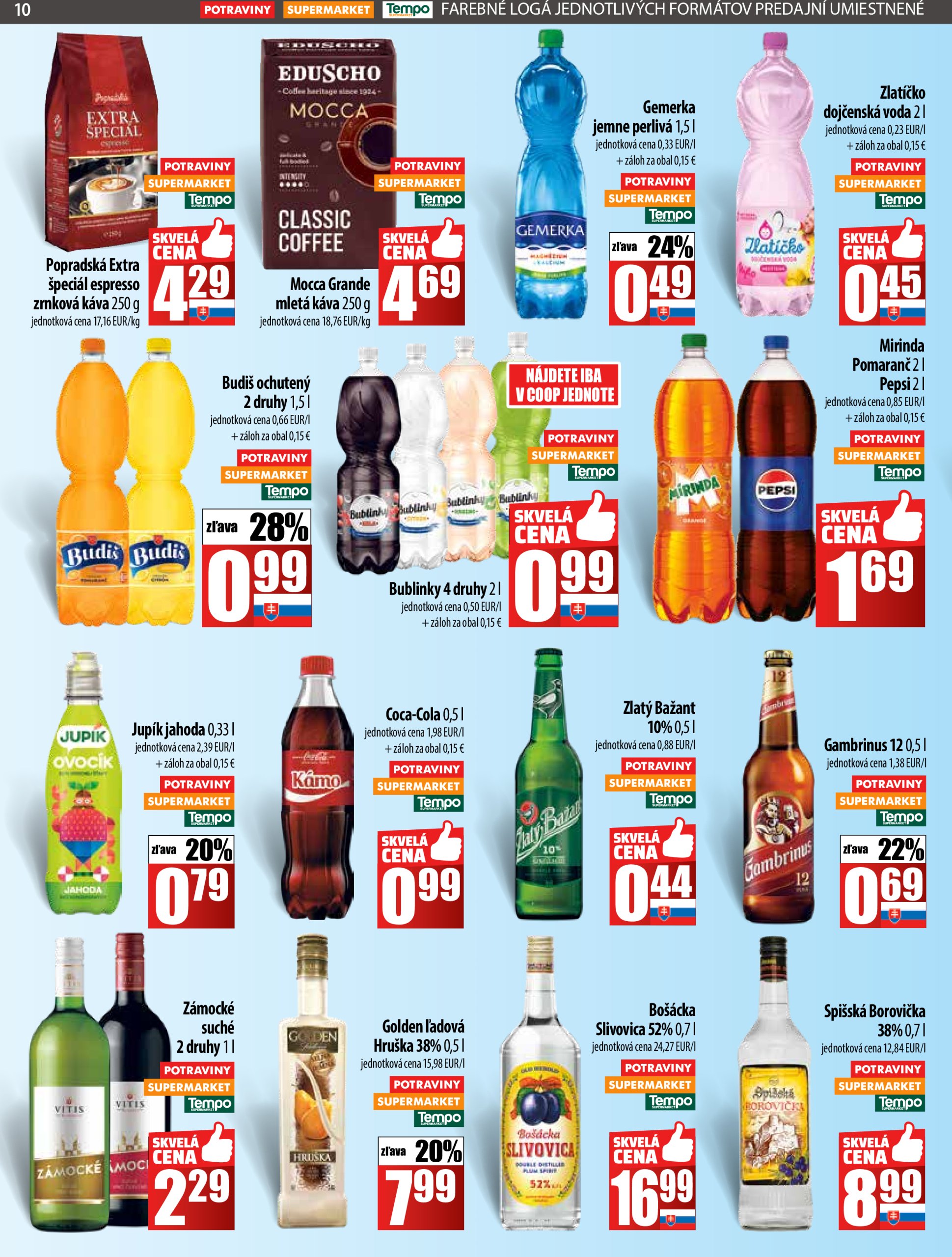 coop-jednota - Leták COOP Jednota platný od 17.07. do 23.07. - page: 10