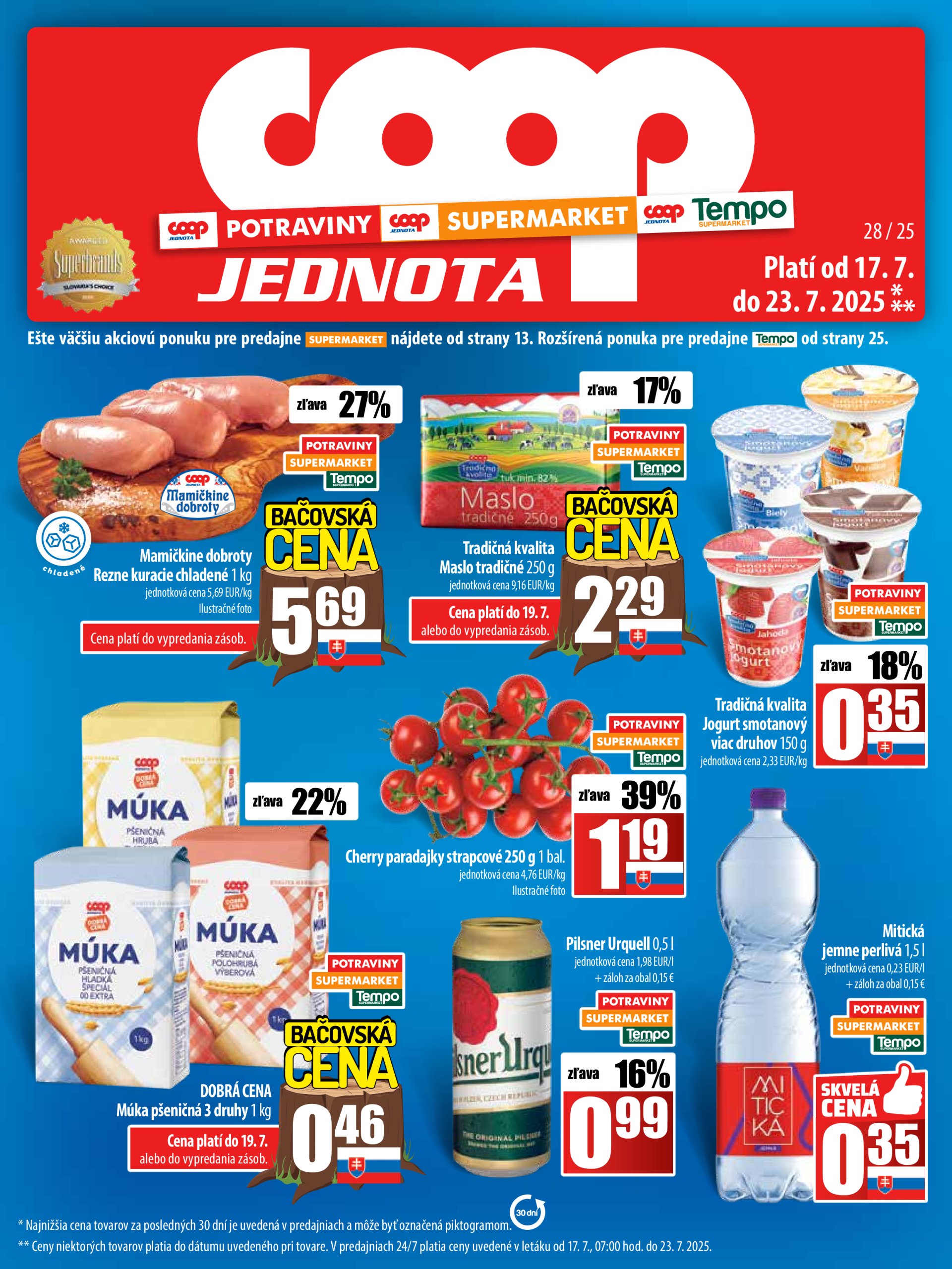coop-jednota - Leták COOP Jednota platný od 17.07. do 23.07.