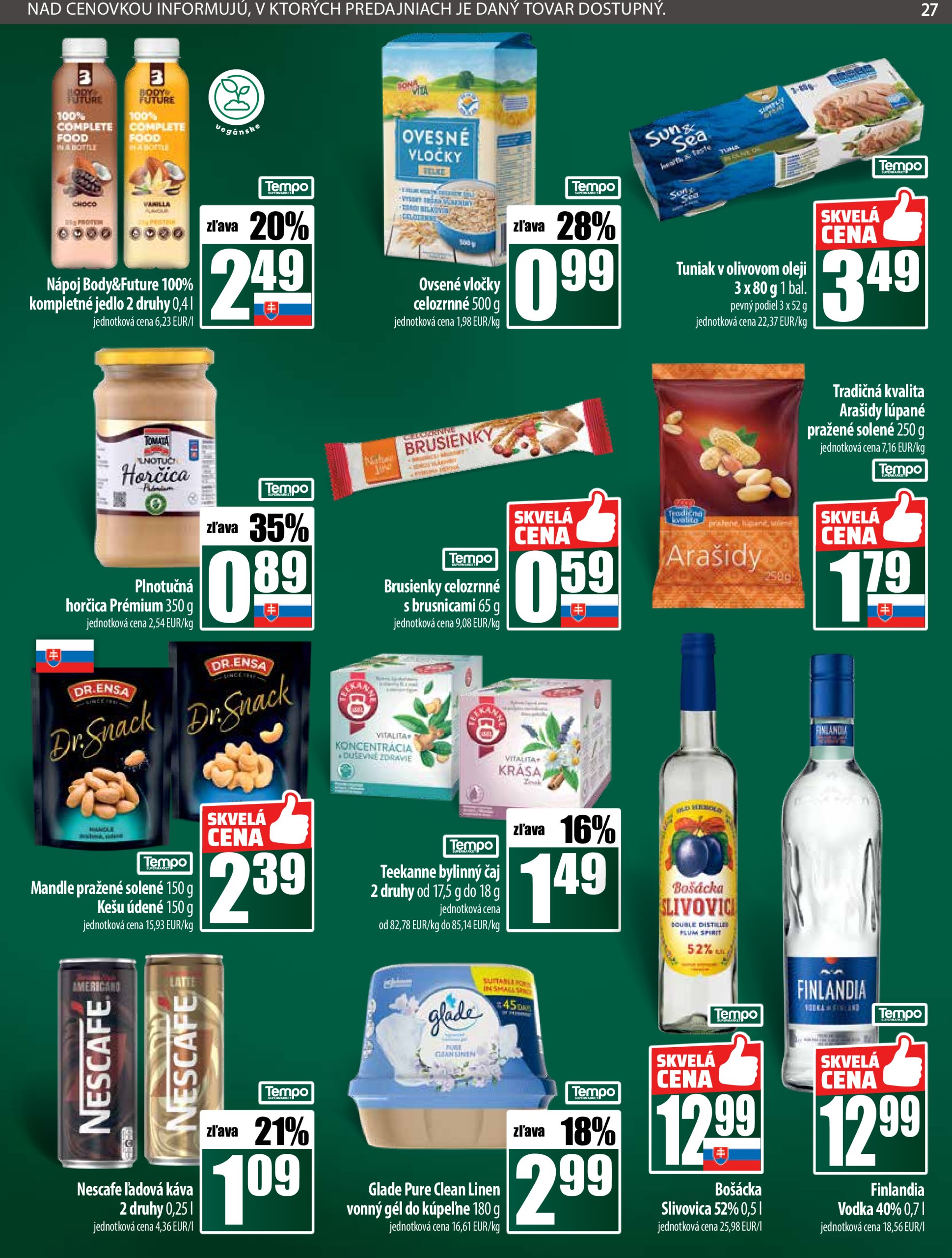 coop-jednota - Leták COOP Jednota platný od 24.07. do 30.07. - page: 27
