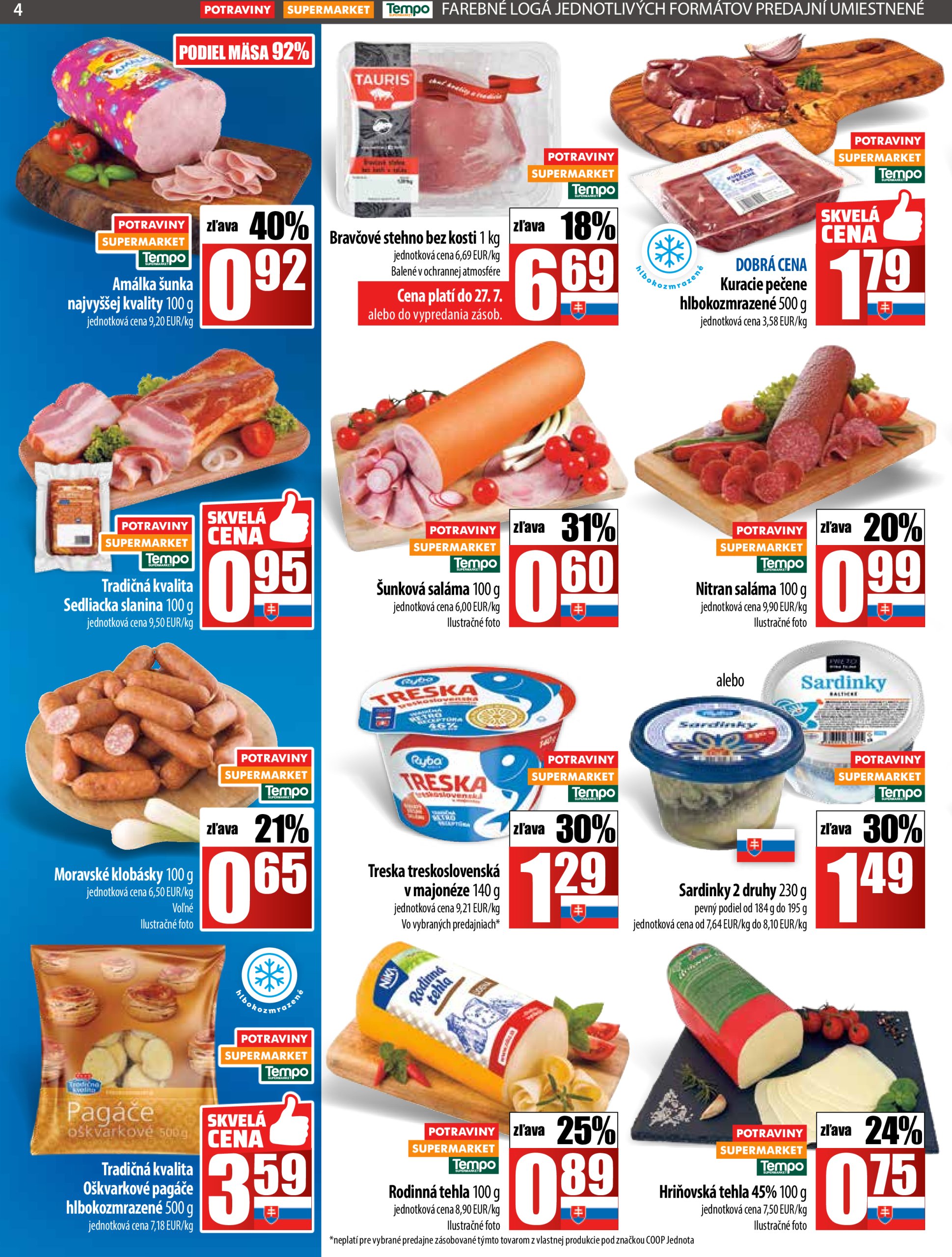 coop-jednota - Leták COOP Jednota platný od 24.07. do 30.07. - page: 4