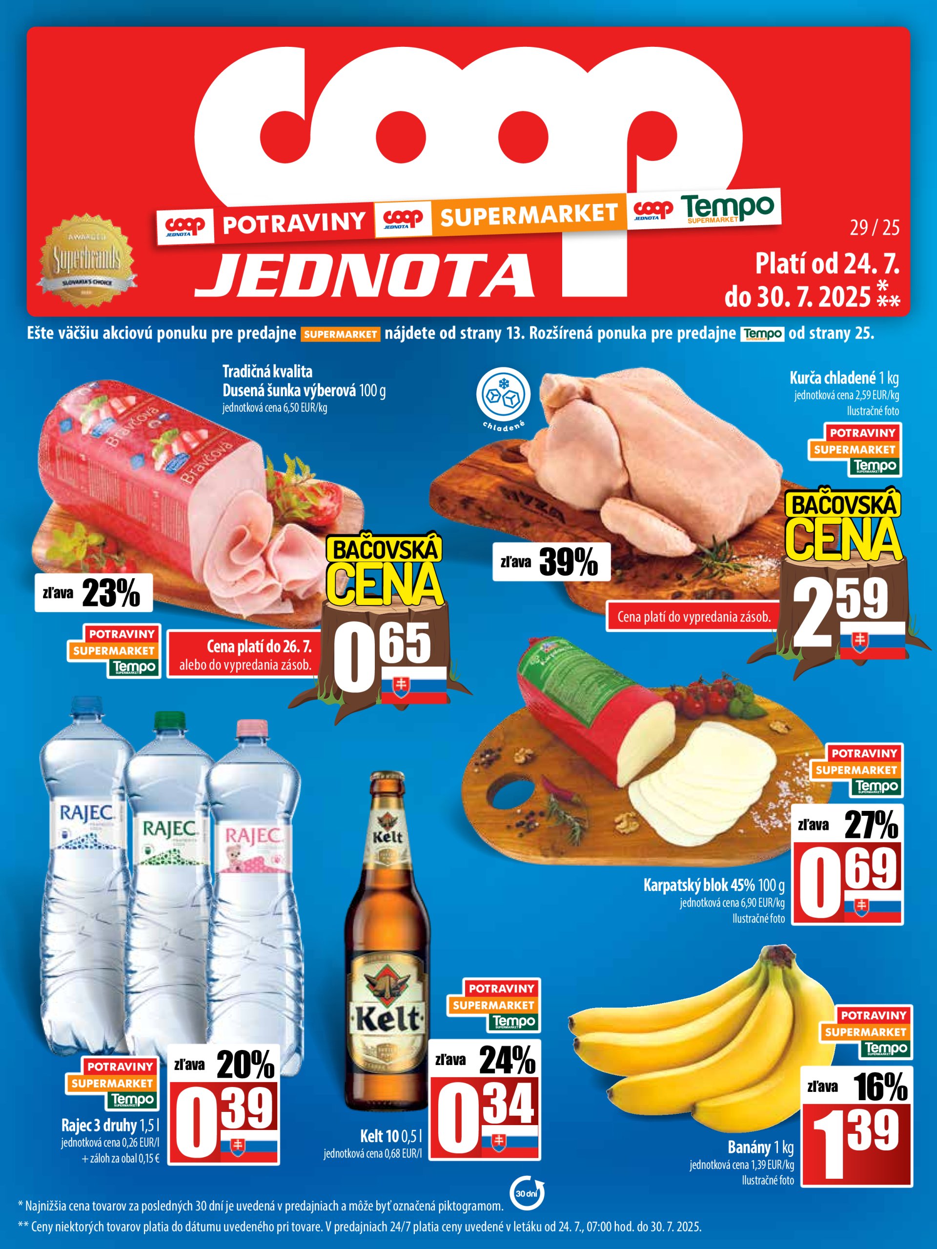 coop-jednota - Leták COOP Jednota platný od 24.07. do 30.07.