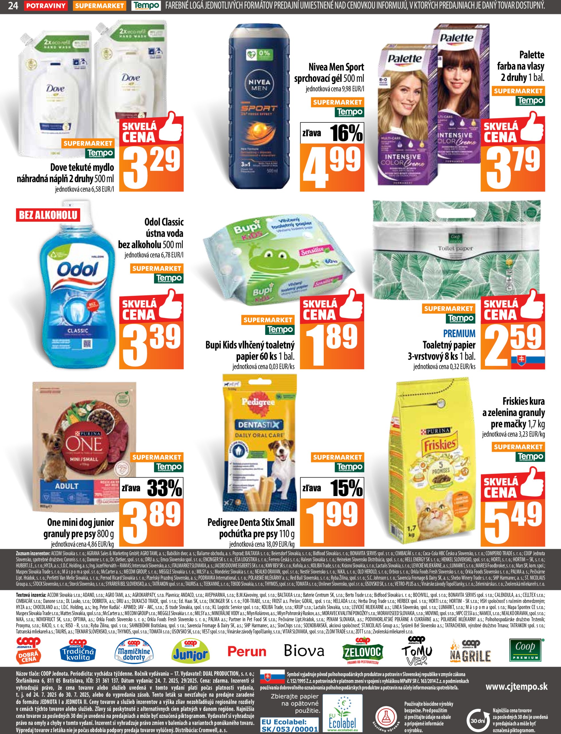 coop-jednota - Leták COOP Jednota platný od 24.07. do 30.07. - page: 24