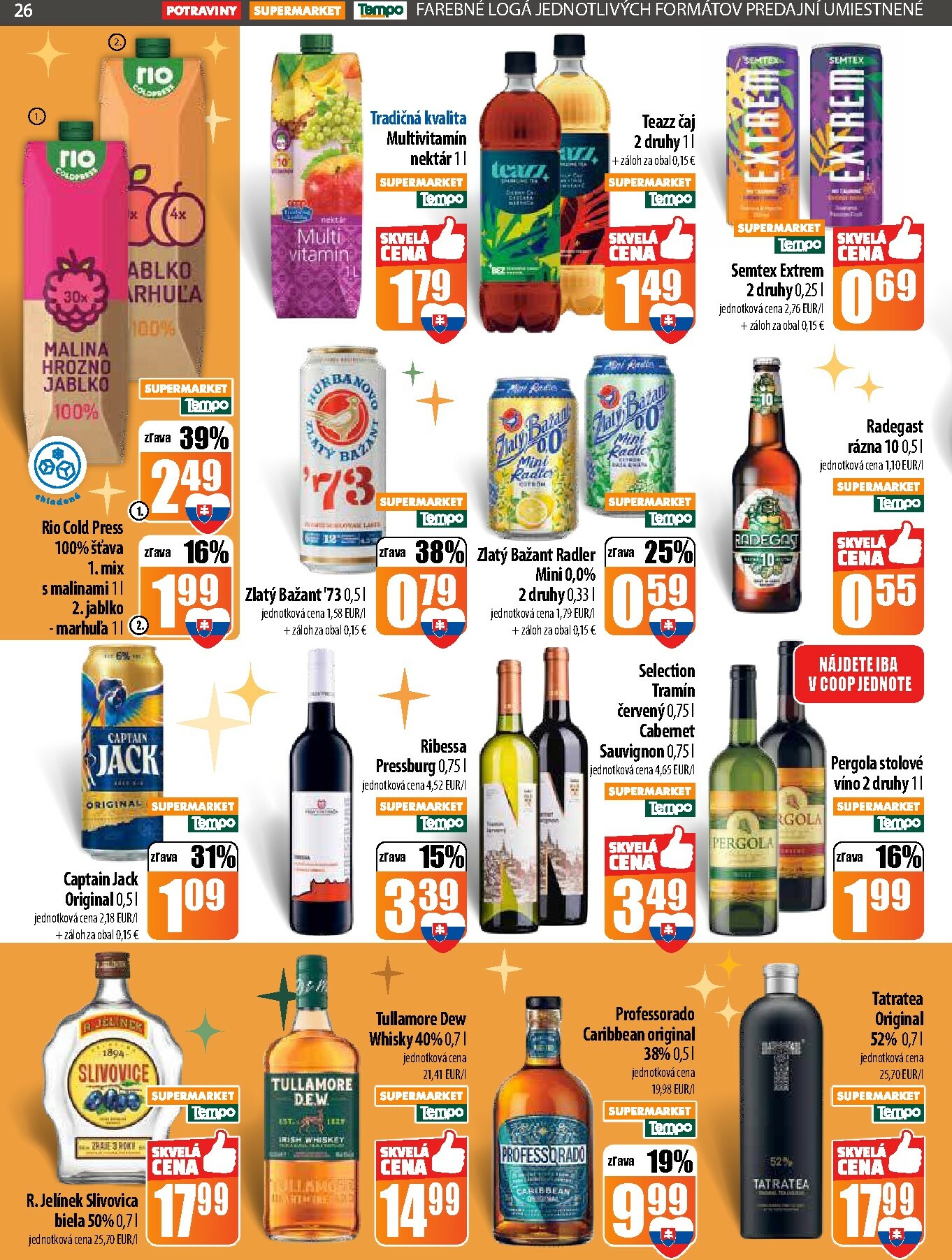 coop-jednota - Leták COOP Jednota platný od 04.12. do 10.12. - page: 26