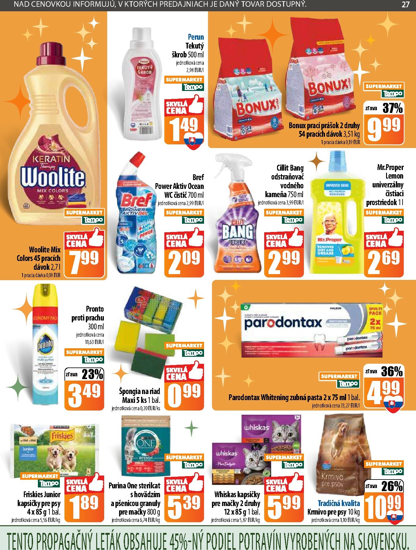 coop-jednota - Leták COOP Jednota platný od 04.12. do 10.12. - page: 27