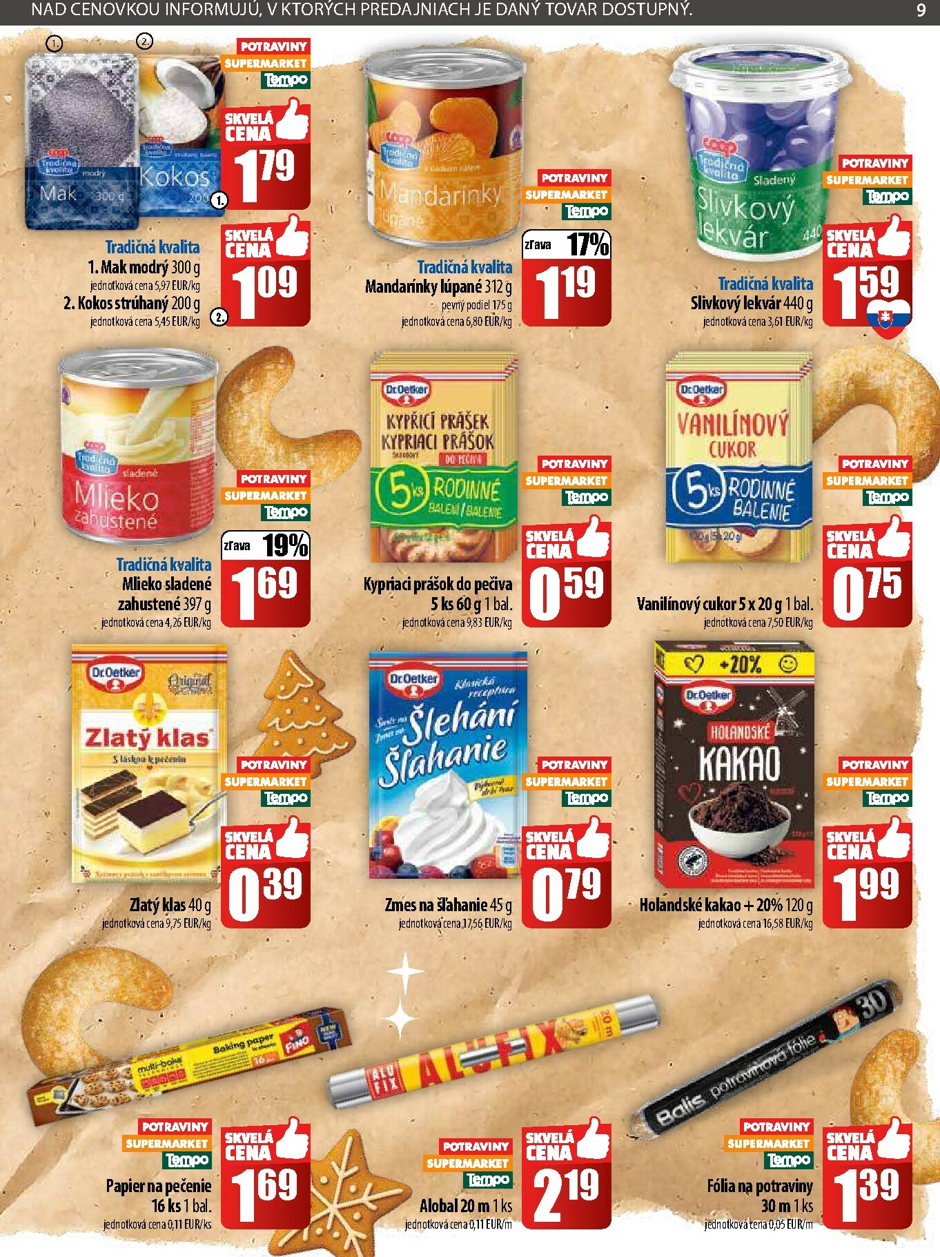 coop-jednota - Leták COOP Jednota platný od 04.12. do 10.12. - page: 9