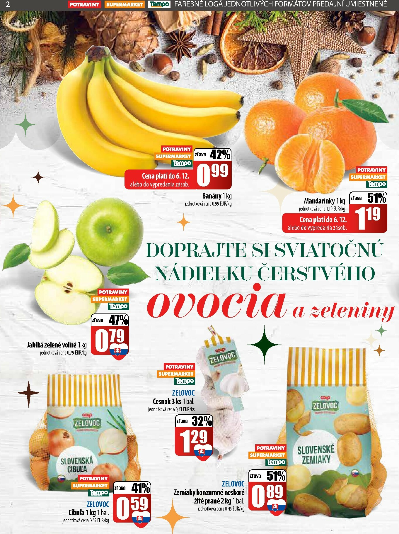 coop-jednota - Leták COOP Jednota platný od 04.12. do 10.12. - page: 2