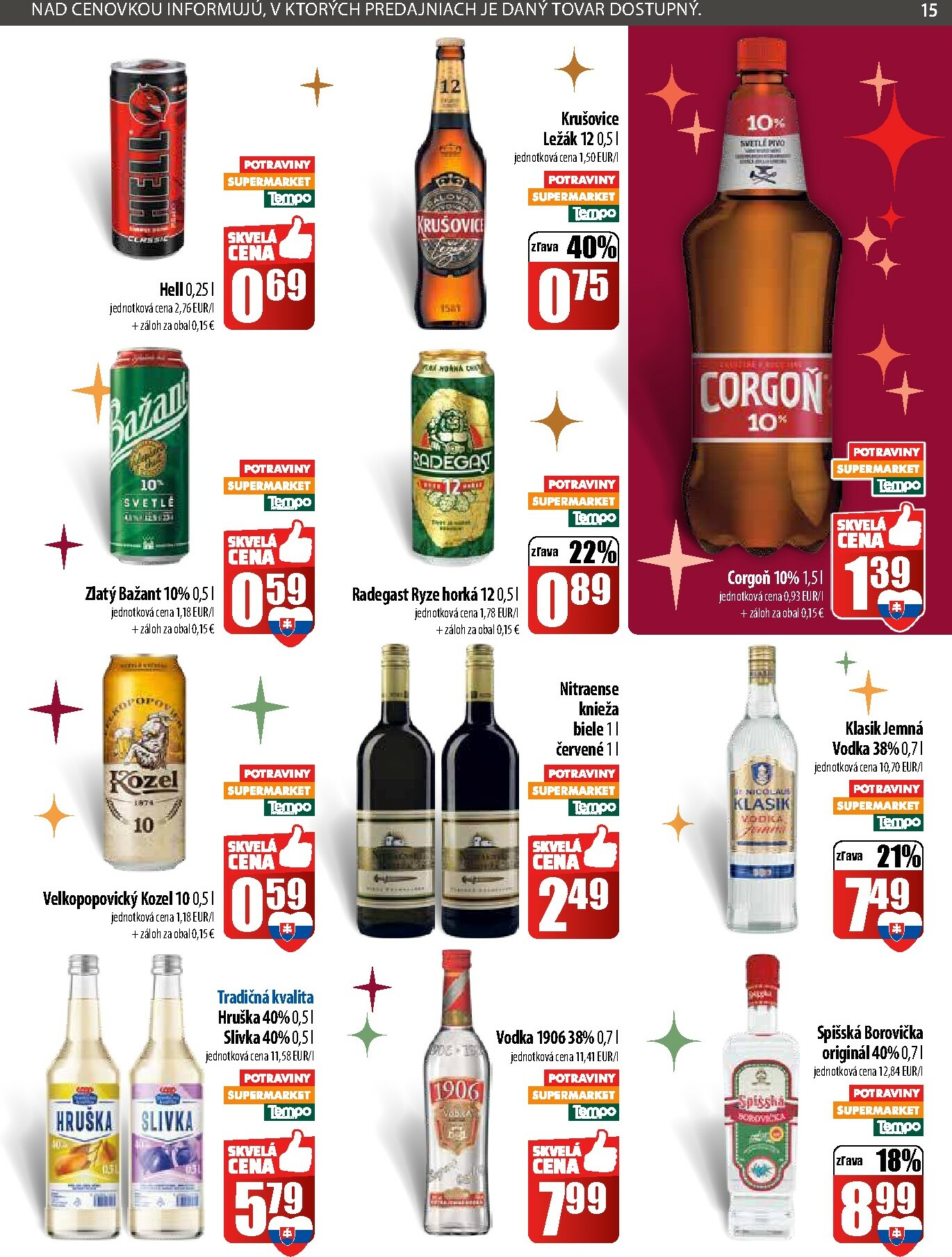 coop-jednota - Leták COOP Jednota platný od 04.12. do 10.12. - page: 15