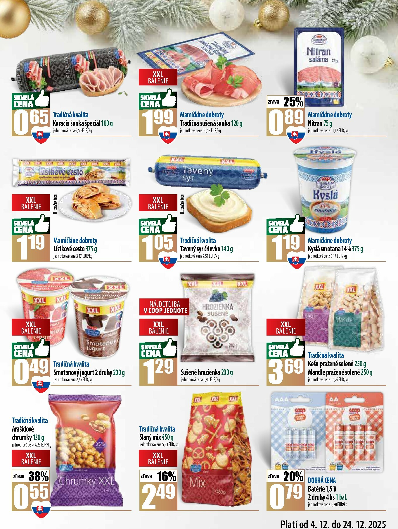 coop-jednota - Leták COOP Jednota - Tempo - Premium platný od 04.12. do 24.12. - page: 5
