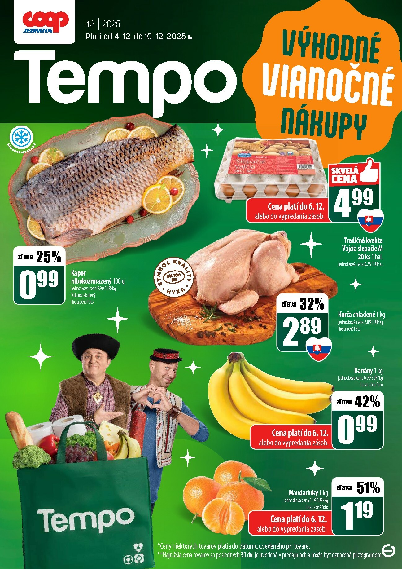 coop-jednota - Leták COOP Jednota - Tempo platný od 04.12. do 10.12.