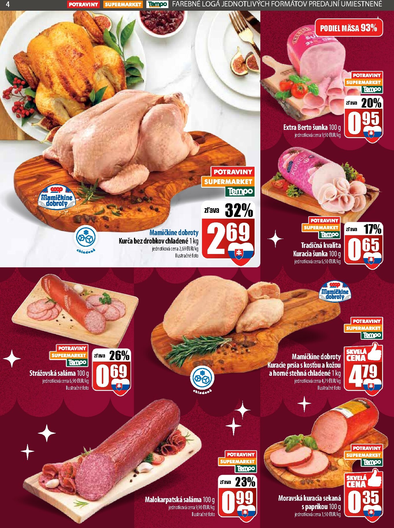 coop-jednota - Leták COOP Jednota - Tempo platný od 11.12. do 17.12. - page: 4