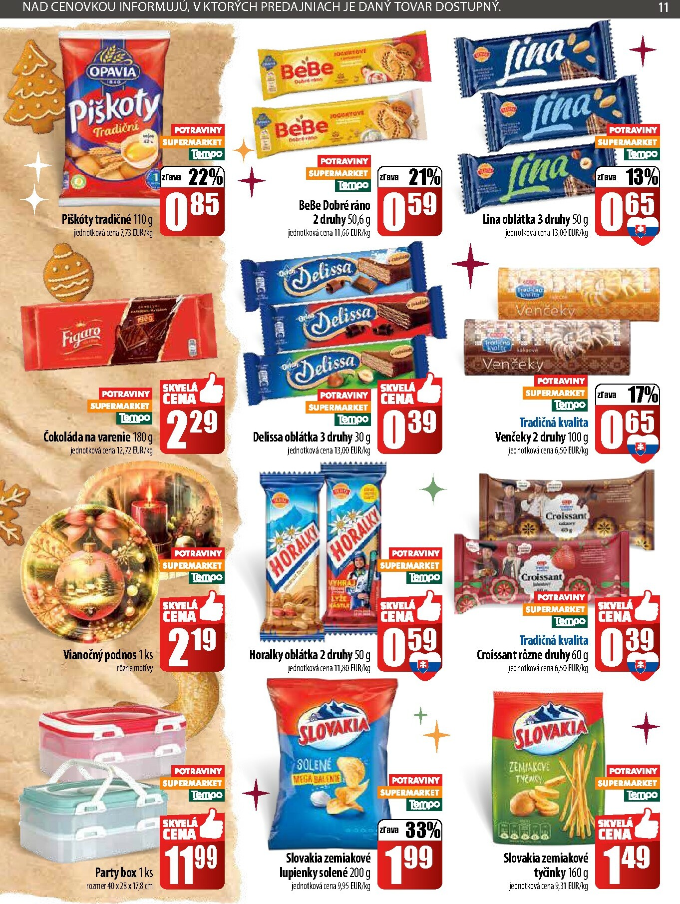 coop-jednota - Leták COOP Jednota - Tempo platný od 11.12. do 17.12. - page: 11