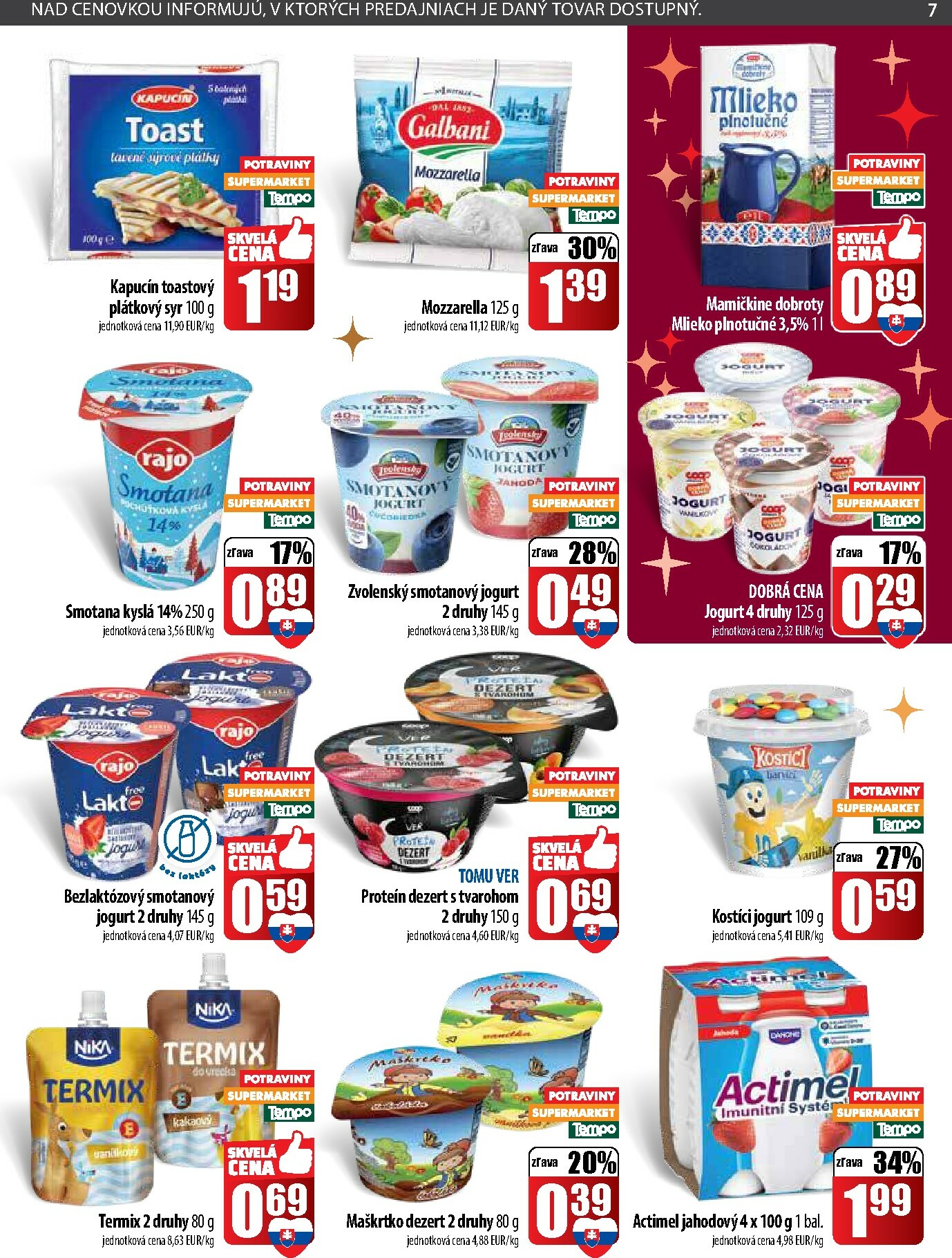 coop-jednota - Leták COOP Jednota platný od 18.12. do 24.12. - page: 7