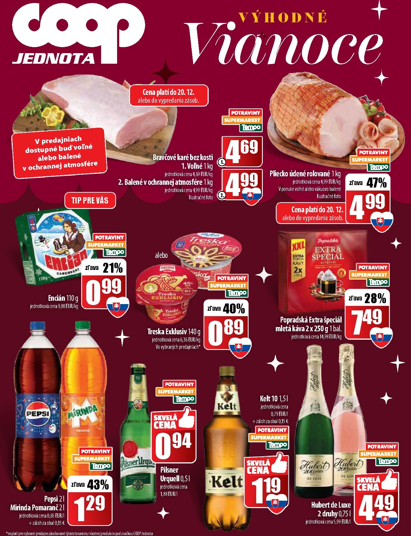 coop-jednota - Leták COOP Jednota platný od 18.12. do 24.12. - page: 32