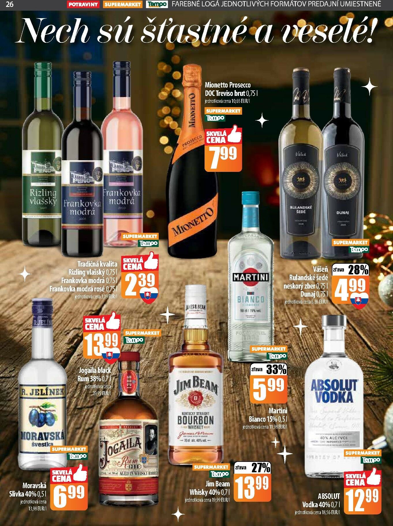 coop-jednota - Leták COOP Jednota platný od 18.12. do 24.12. - page: 26