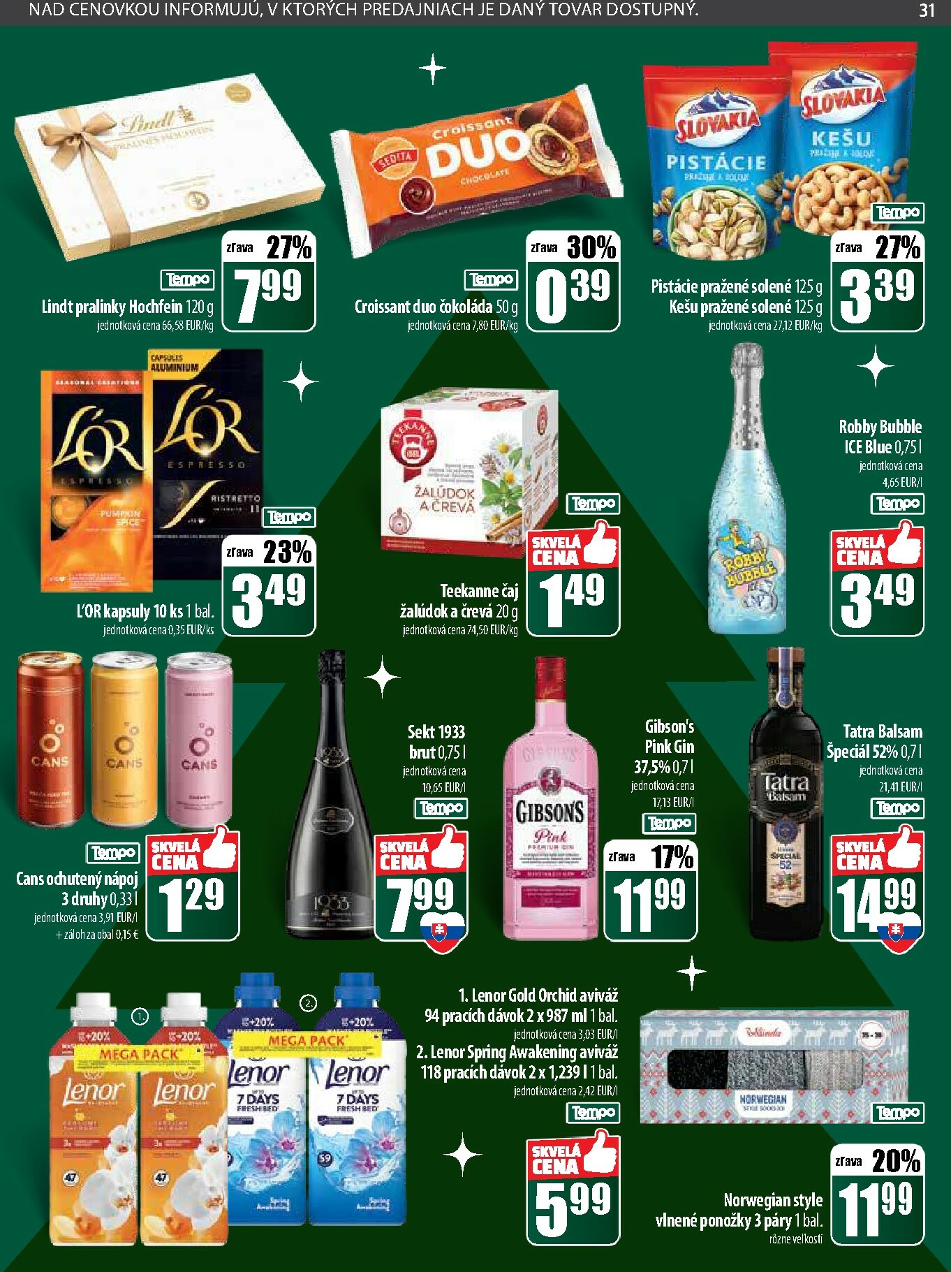 coop-jednota - Leták COOP Jednota platný od 18.12. do 24.12. - page: 31