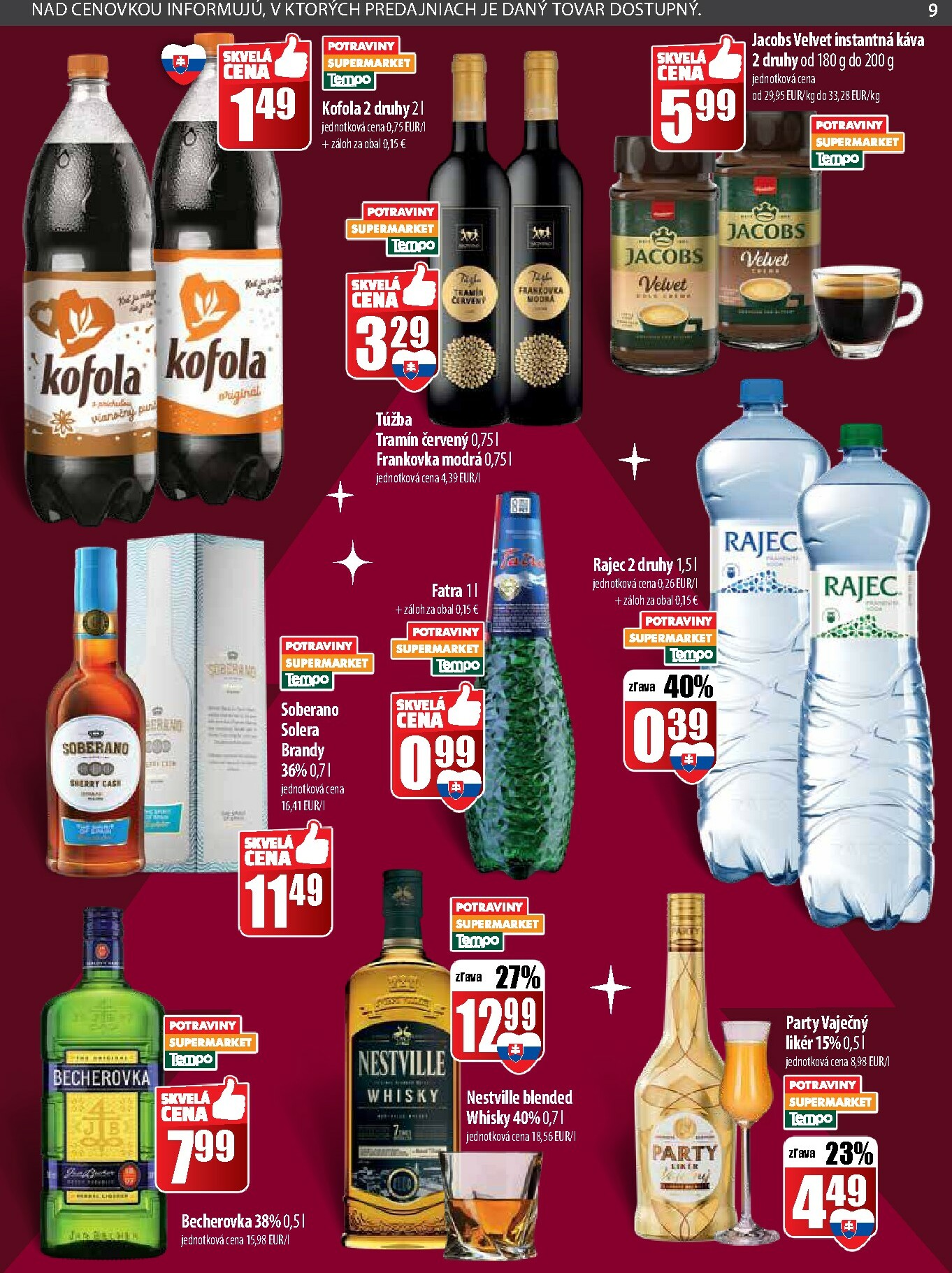 coop-jednota - Leták COOP Jednota platný od 18.12. do 24.12. - page: 9