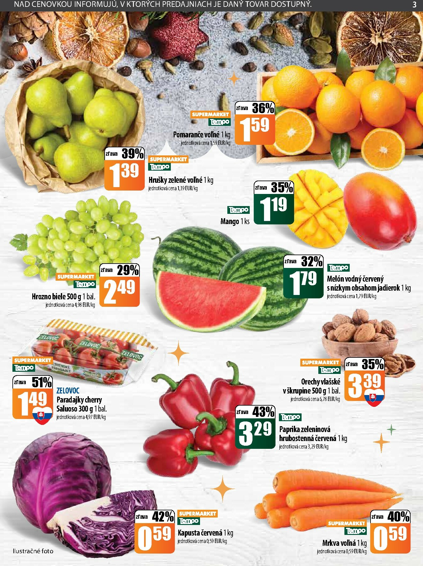 coop-jednota - Leták COOP Jednota platný od 18.12. do 24.12. - page: 3