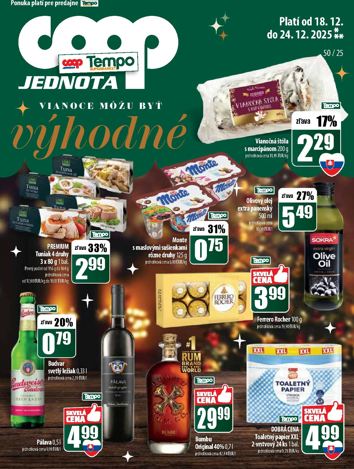 coop-jednota - Leták COOP Jednota platný od 18.12. do 24.12. - page: 29