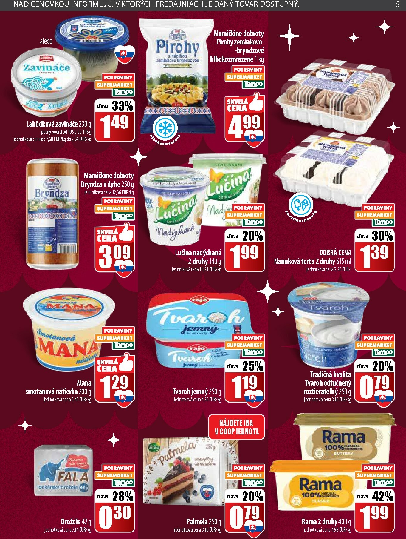 coop-jednota - Leták COOP Jednota platný od 18.12. do 24.12. - page: 5