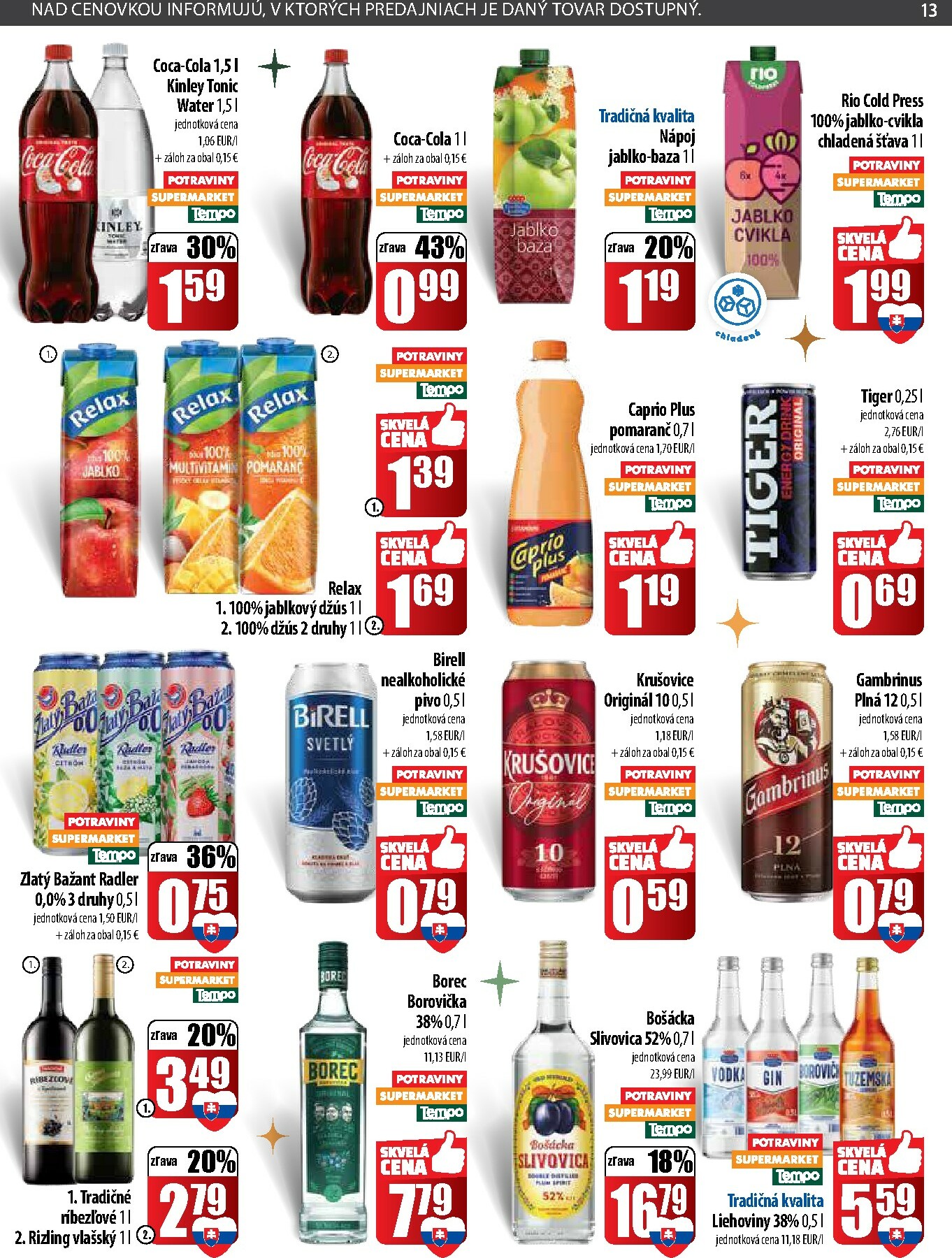 coop-jednota - Leták COOP Jednota platný od 18.12. do 24.12. - page: 13