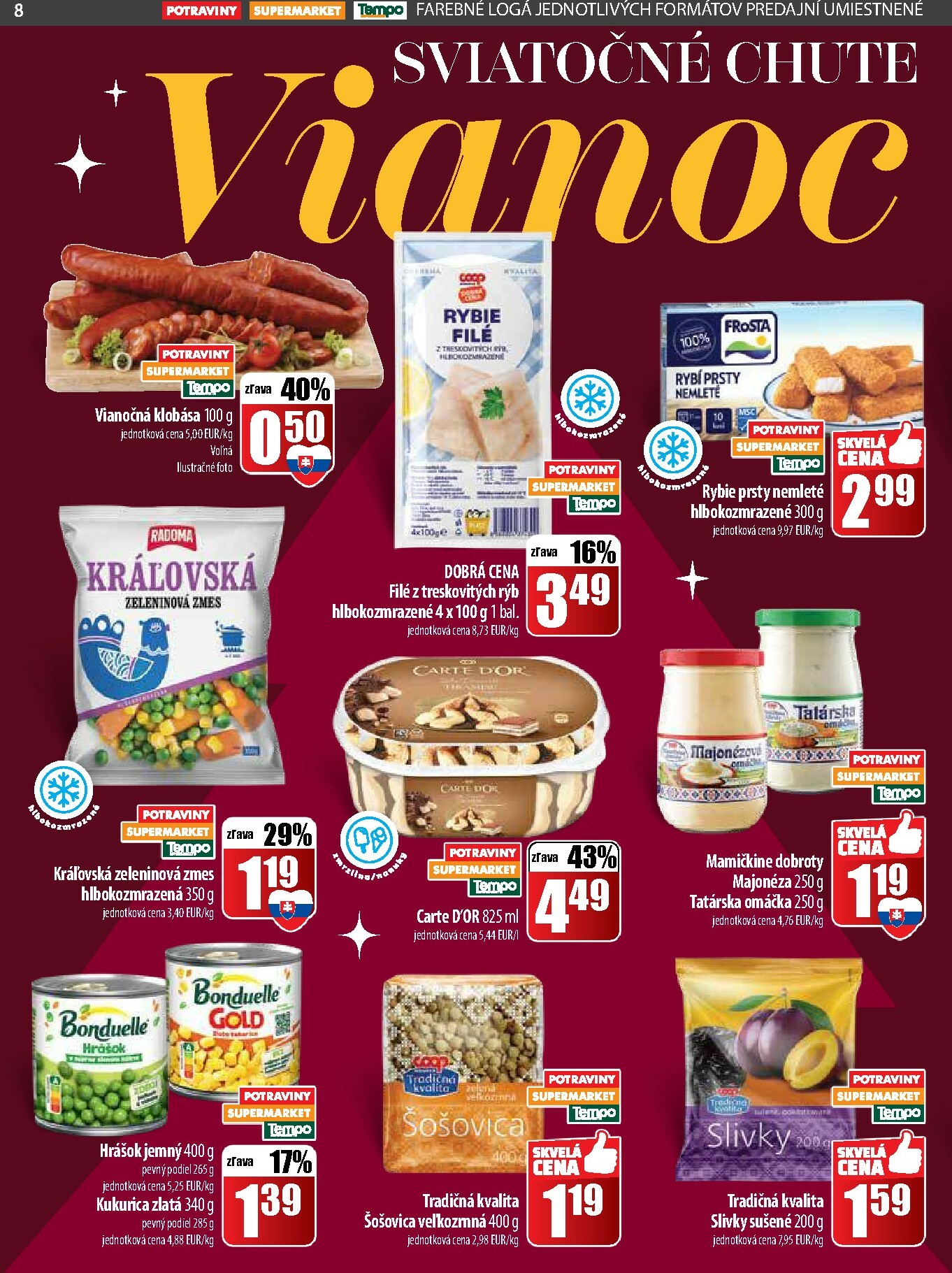 coop-jednota - Leták COOP Jednota platný od 18.12. do 24.12. - page: 8