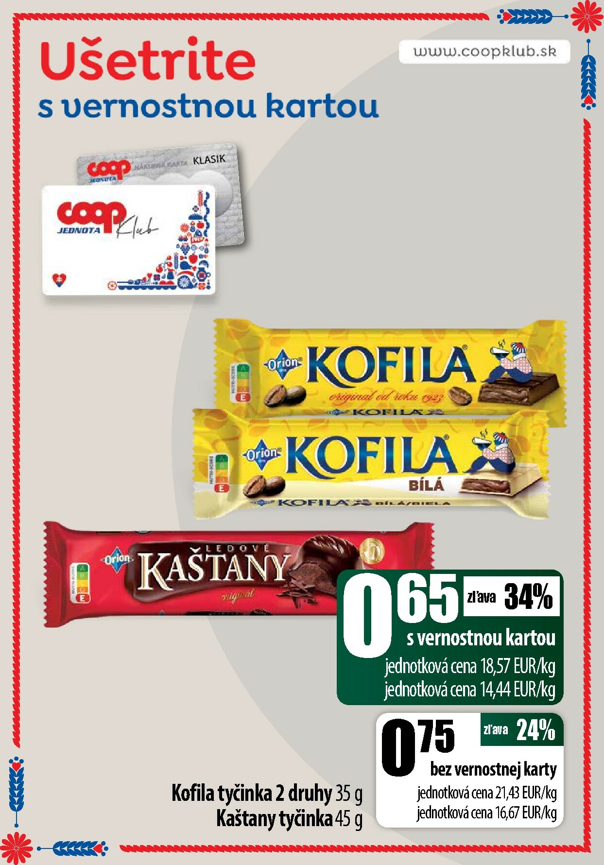 coop-jednota - Leták COOP Jednota - Tempo platný od 18.12. do 24.12. - page: 42