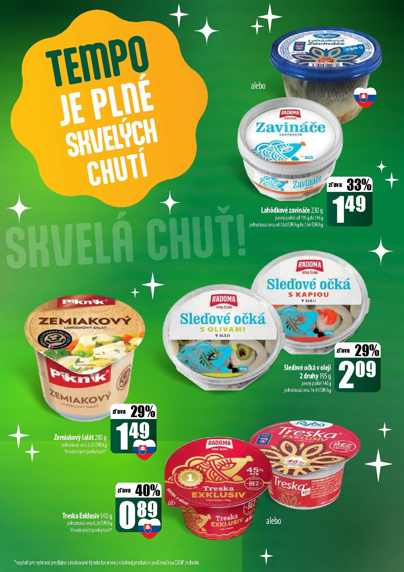 coop-jednota - Leták COOP Jednota - Tempo platný od 18.12. do 24.12. - page: 13