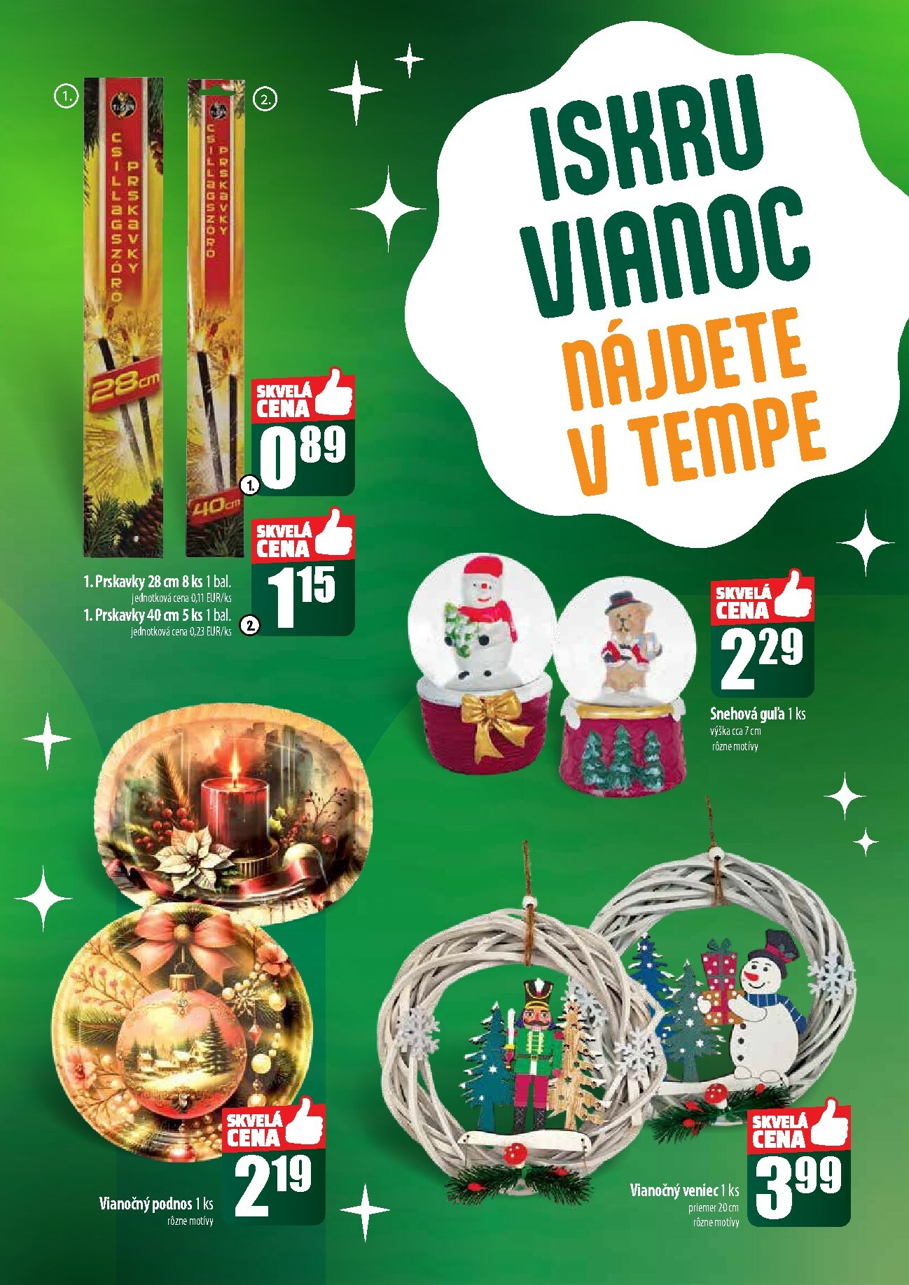 coop-jednota - Leták COOP Jednota - Tempo platný od 18.12. do 24.12. - page: 59