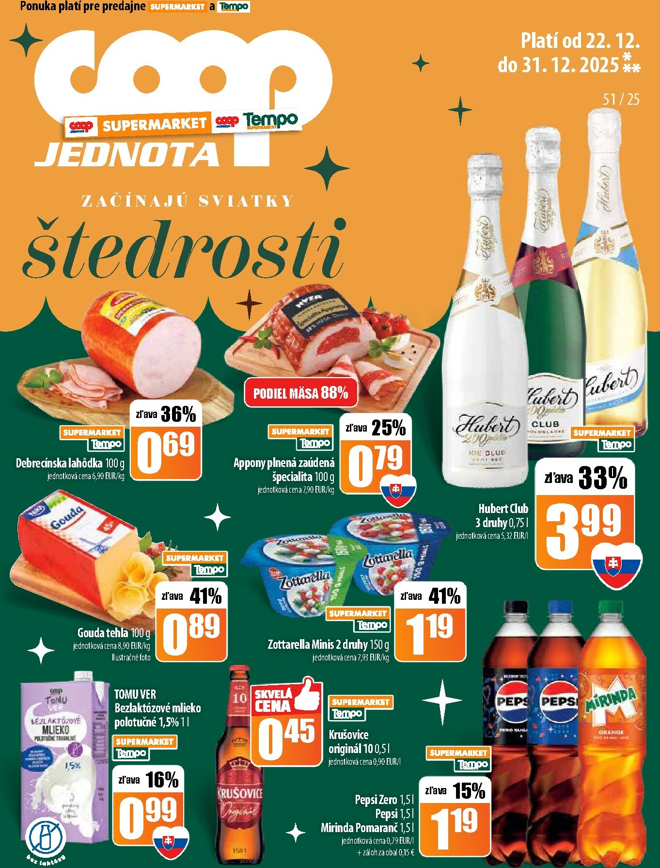 coop-jednota - Leták COOP Jednota - Tempo platný od 22.12. do 31.12. - page: 13