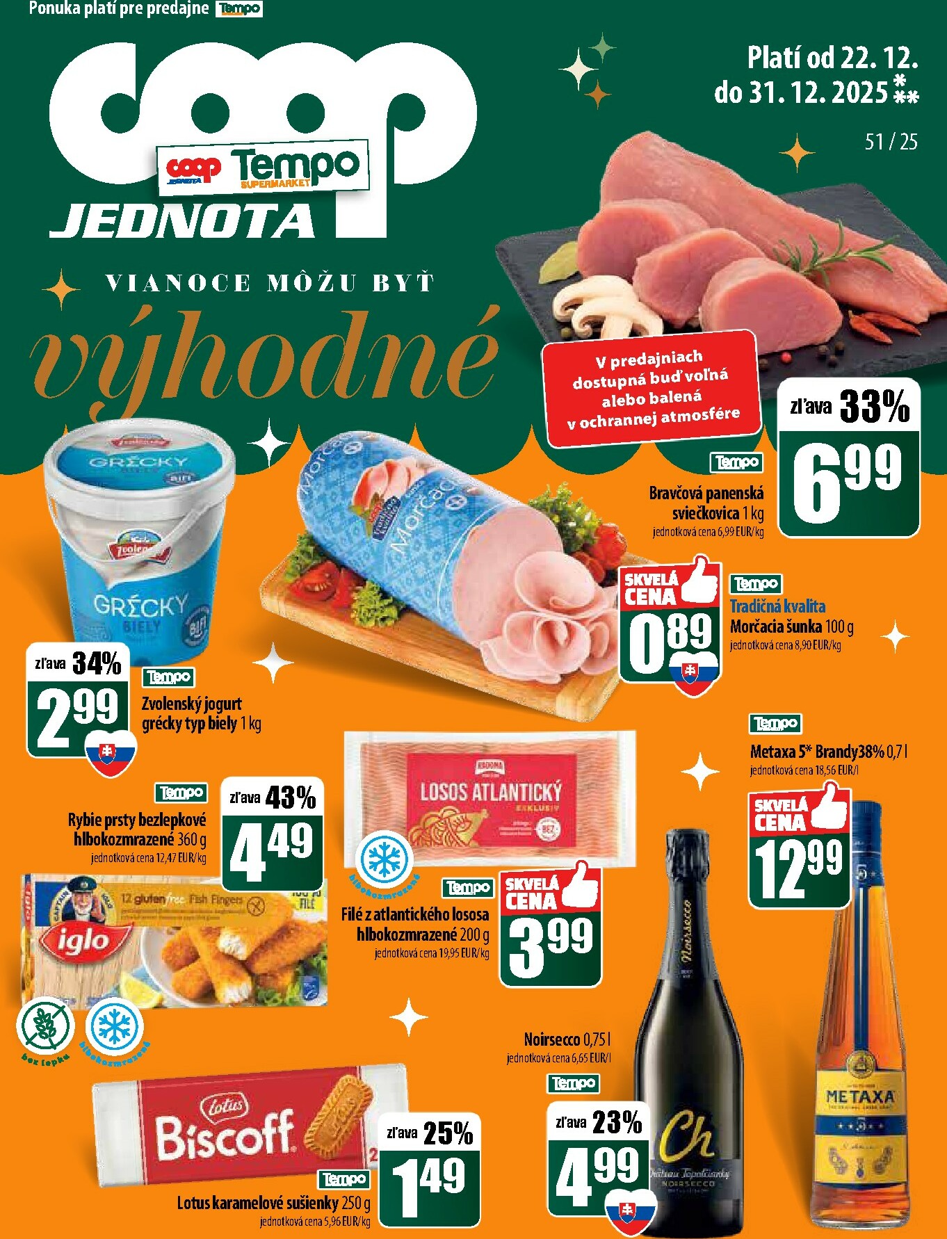 coop-jednota - Leták COOP Jednota - Tempo platný od 22.12. do 31.12. - page: 25