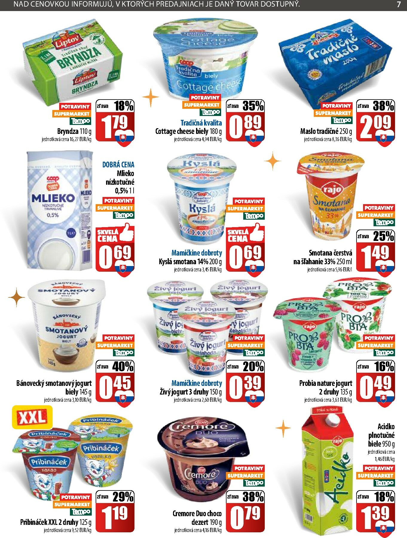 coop-jednota - Leták COOP Jednota - Tempo platný od 22.12. do 31.12. - page: 7