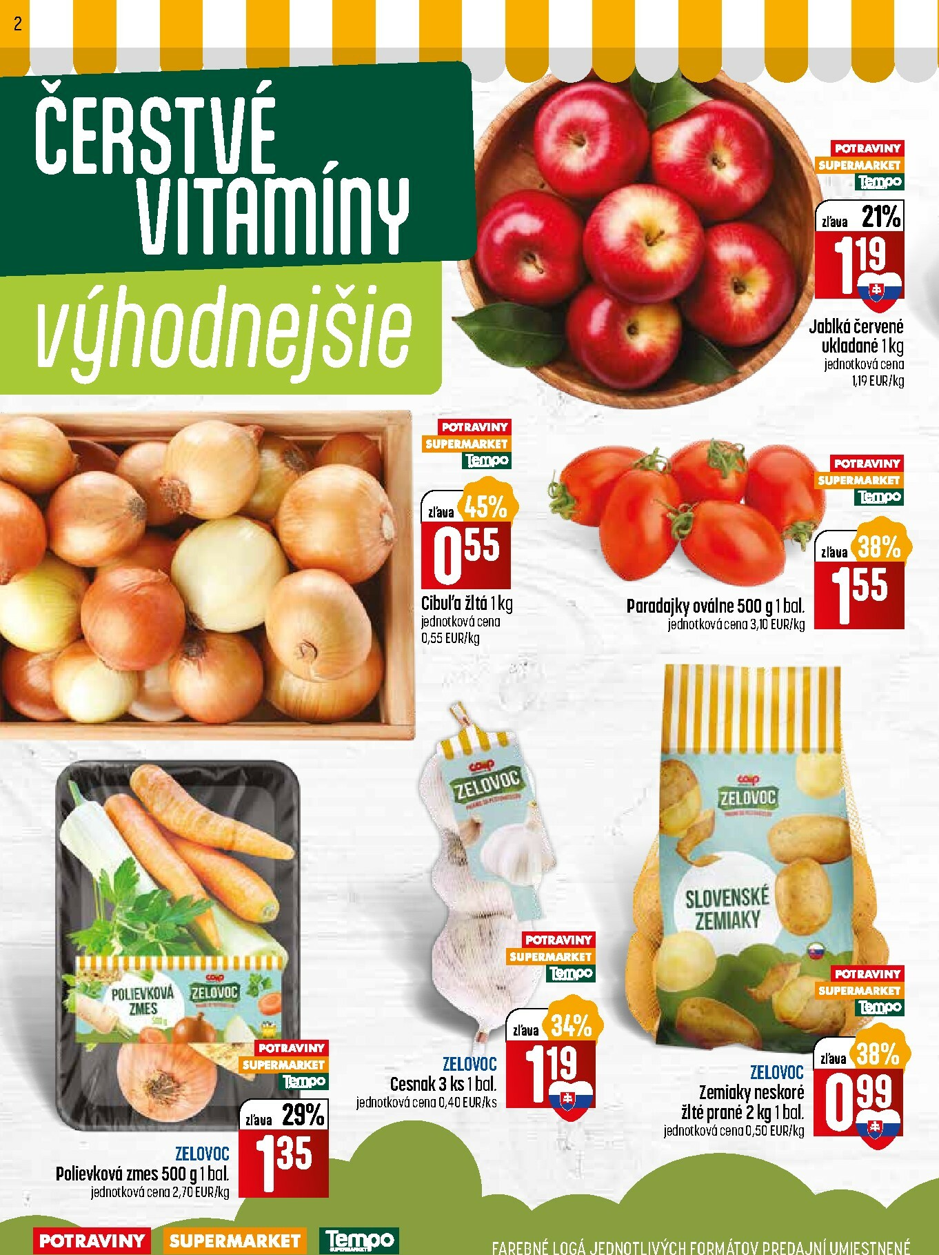 coop-jednota - Leták COOP Jednota - Tempo platný od 08.01. do 14.01. - page: 2