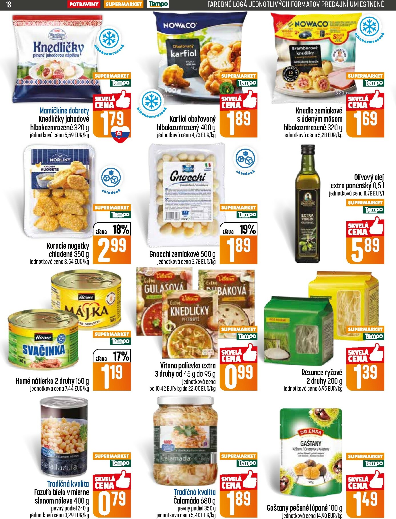 coop-jednota - Leták COOP Jednota - Tempo platný od 08.01. do 14.01. - page: 18