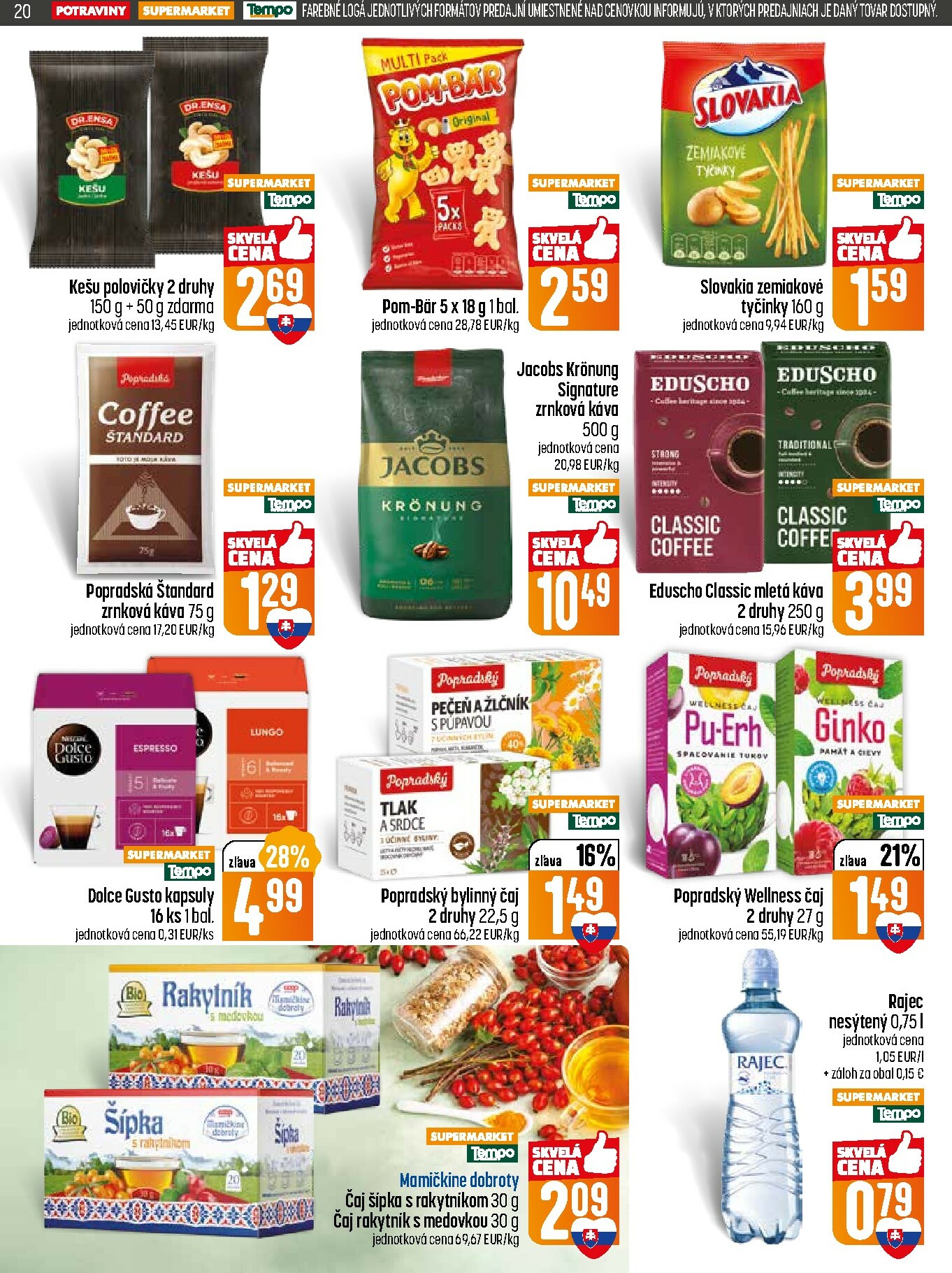 coop-jednota - Leták COOP Jednota - Tempo platný od 08.01. do 14.01. - page: 20