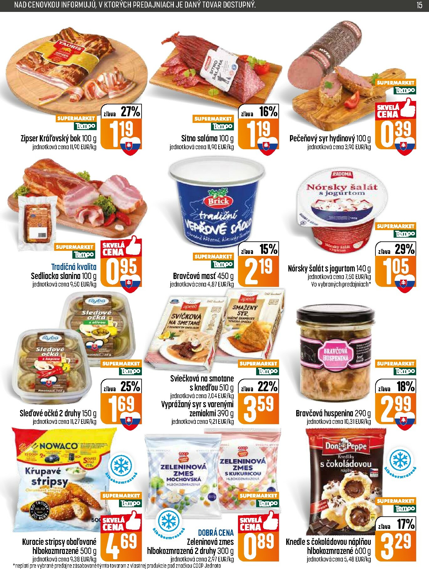 coop-jednota - Leták COOP Jednota platný od 22.01. do 28.01. - page: 15