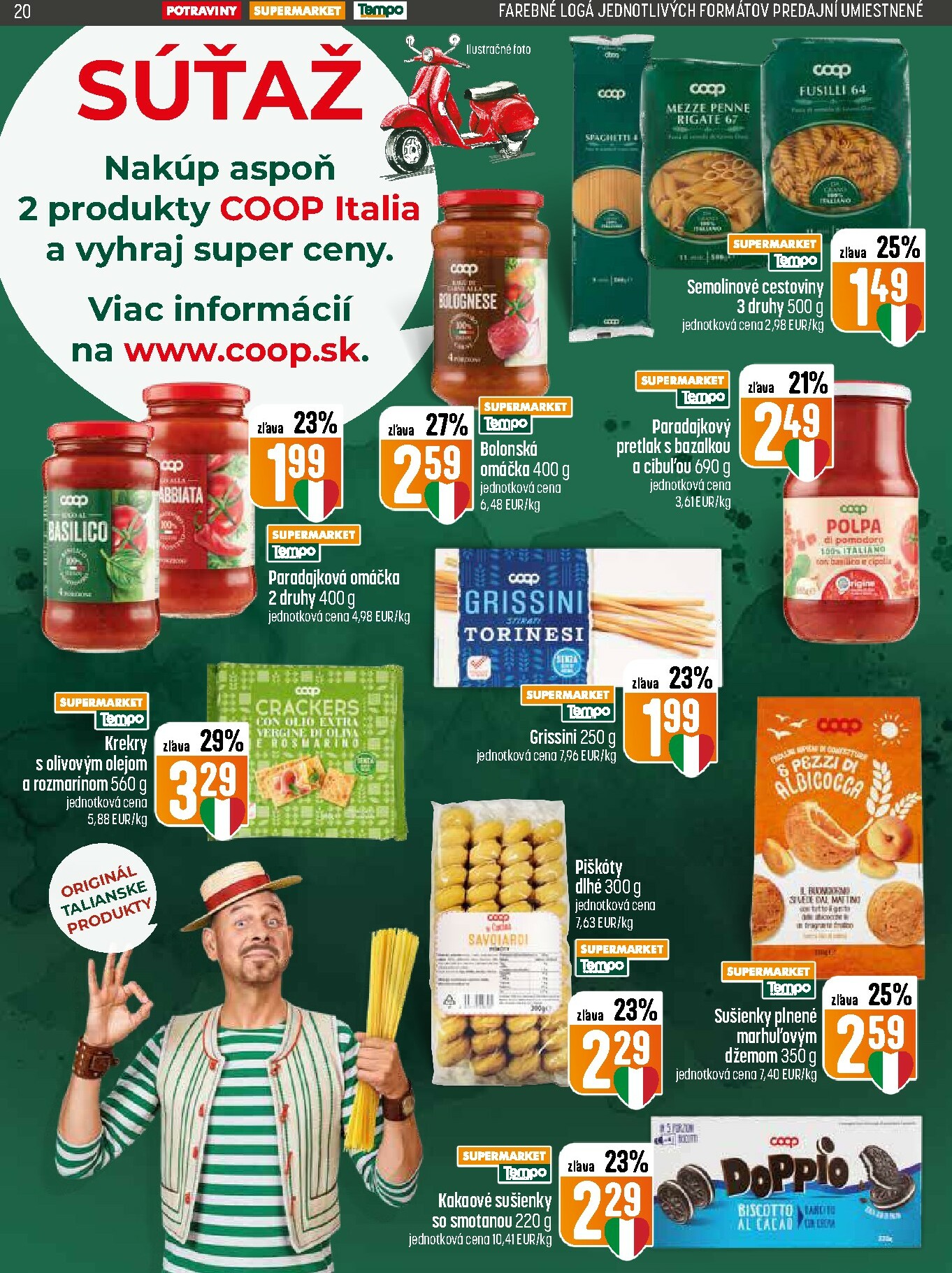 coop-jednota - Leták COOP Jednota platný od 22.01. do 28.01. - page: 20