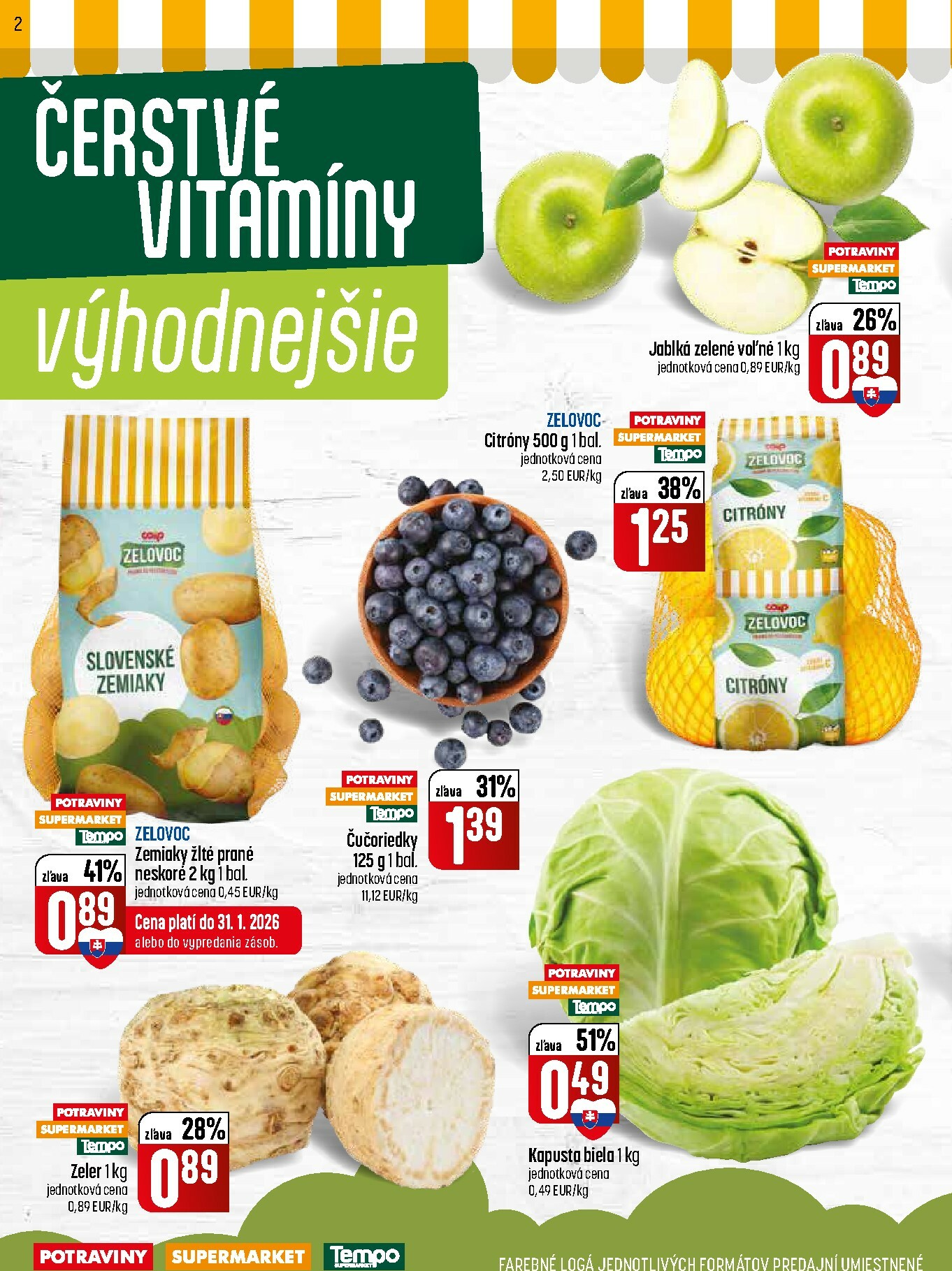 coop-jednota - Leták COOP Jednota platný od 29.01. do 04.02. - page: 2