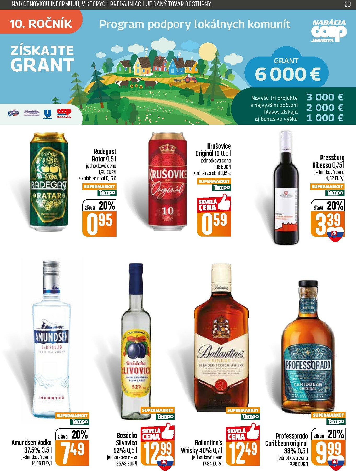 coop-jednota - Leták COOP Jednota platný od 05.02.2026 do 11.02.2026 - page: 23