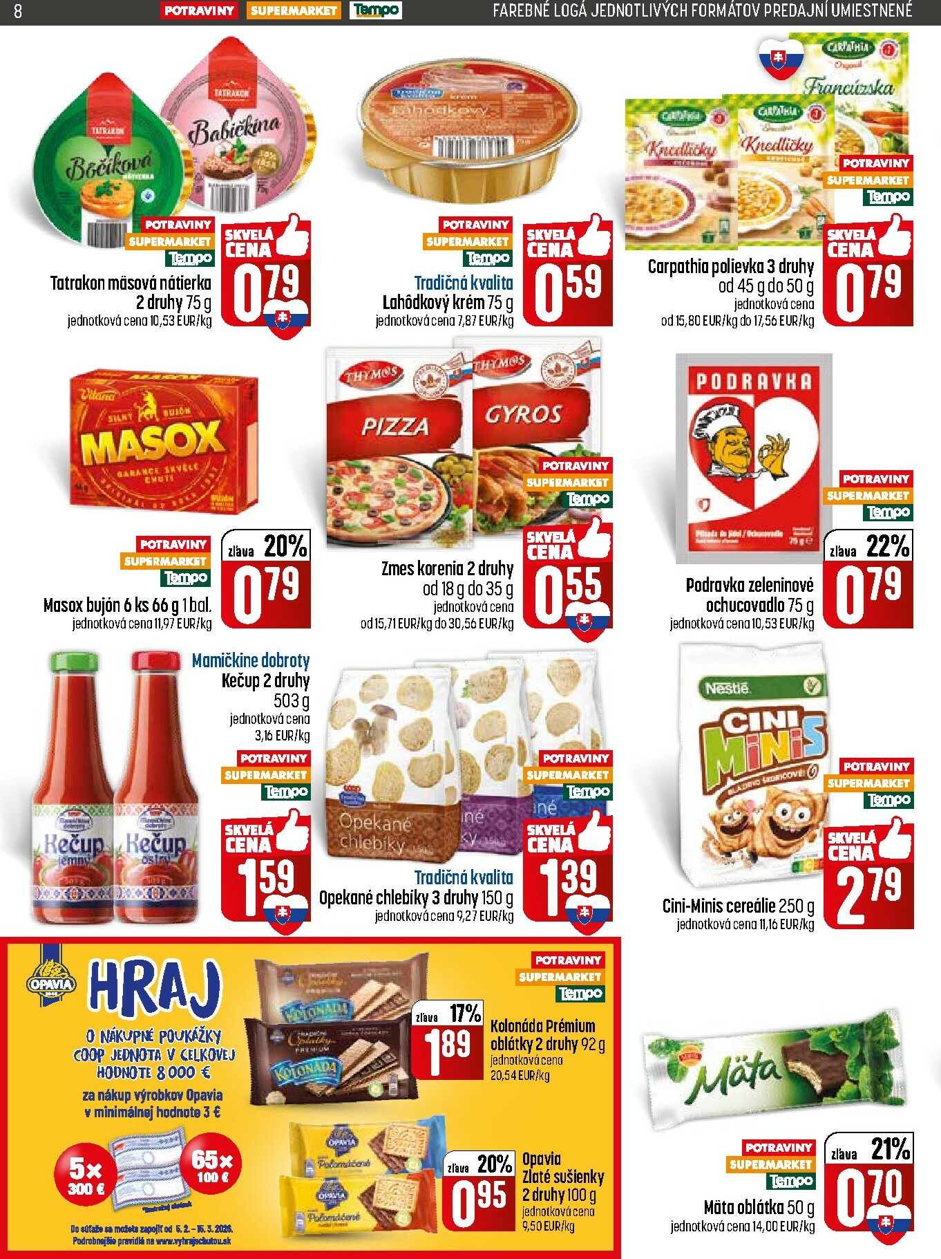 coop-jednota - Leták COOP Jednota platný od 05.02.2026 do 11.02.2026 - page: 8