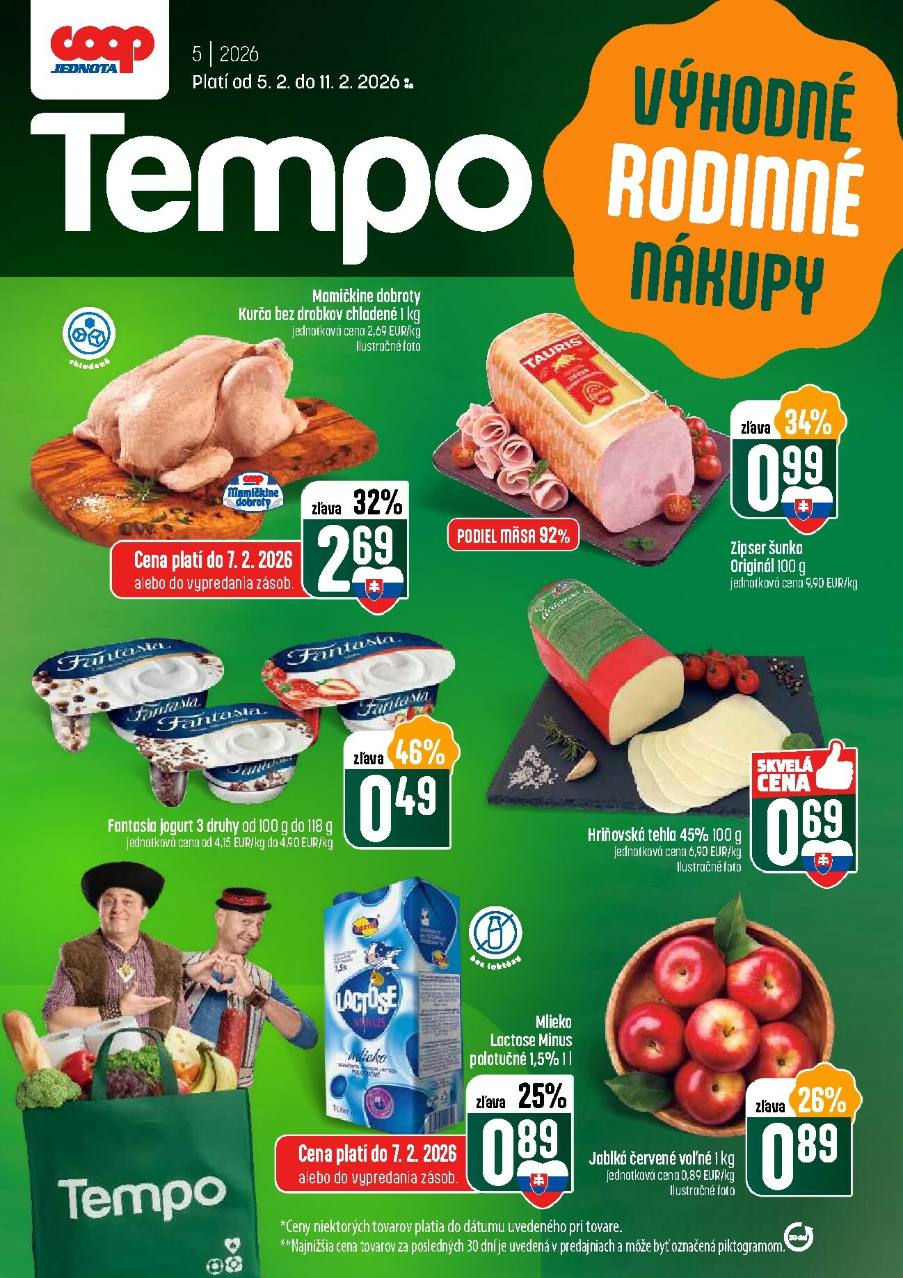 coop-jednota - Leták COOP Jednota - Tempo platný od 05.02.2026 do 11.02.2026 - page: 1
