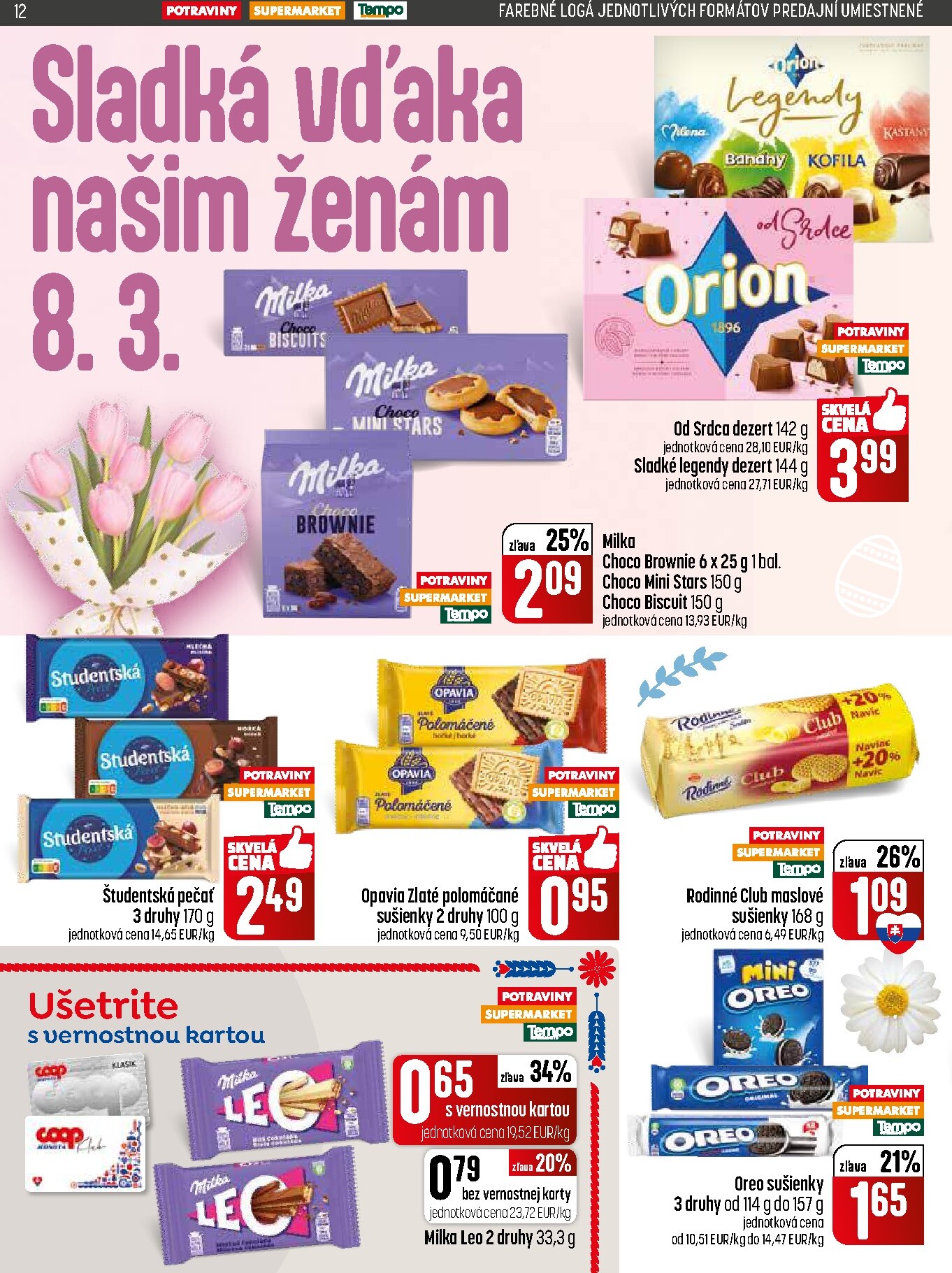 coop-jednota - Leták COOP Jednota - Tempo platný od 05.03.2026 do 11.03.2026 - page: 12