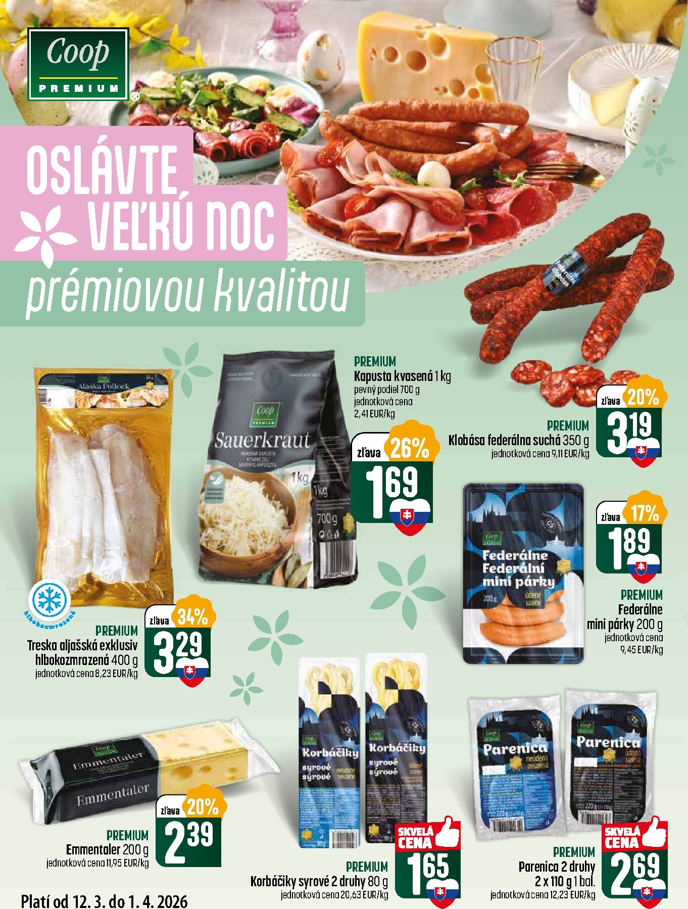 coop-jednota - Leták COOP Jednota - Premium platný od 12.03.2026 do 01.04.2026 - page: 2