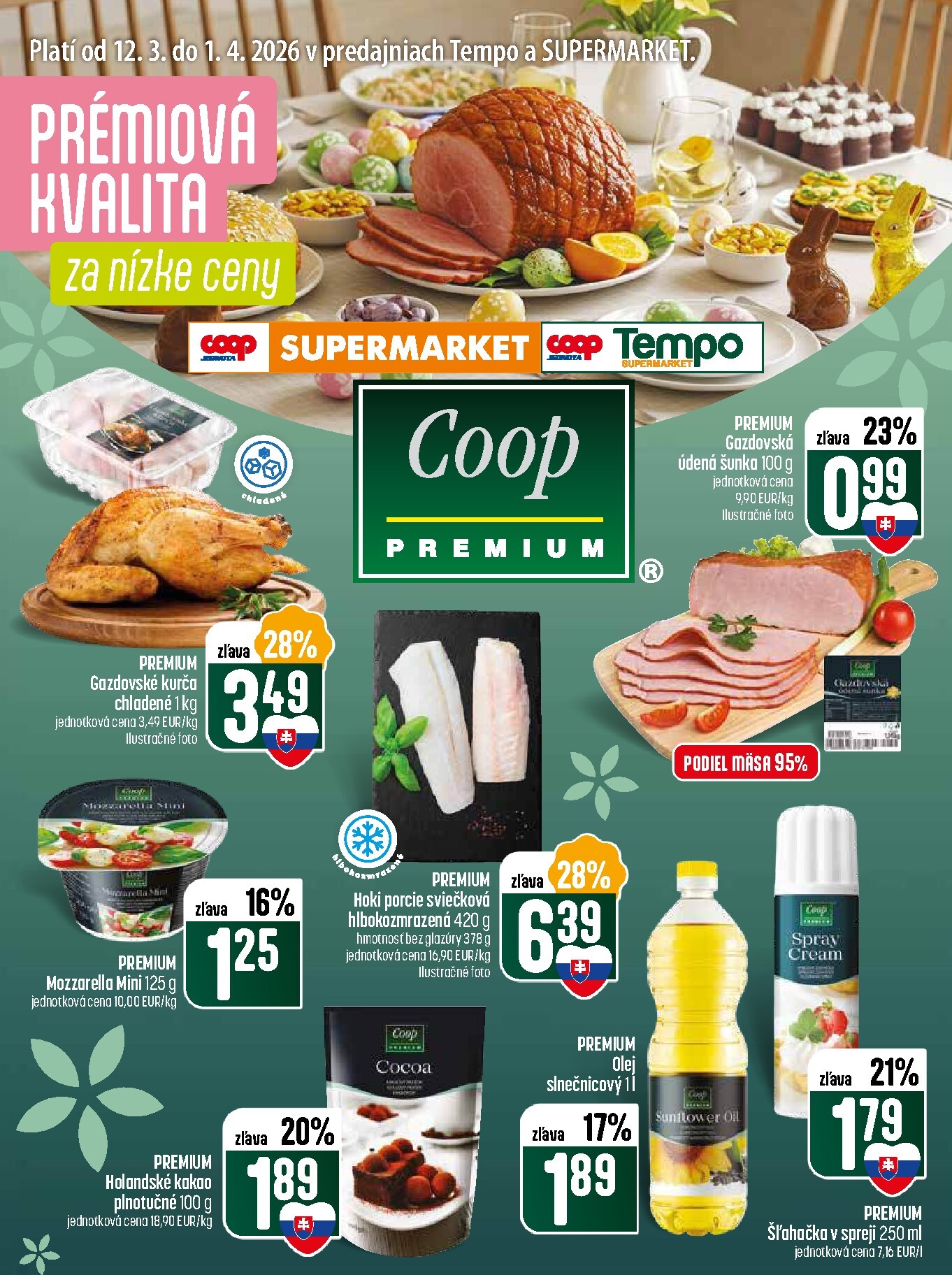 coop-jednota - Leták COOP Jednota - Premium platný od 12.03.2026 do 01.04.2026