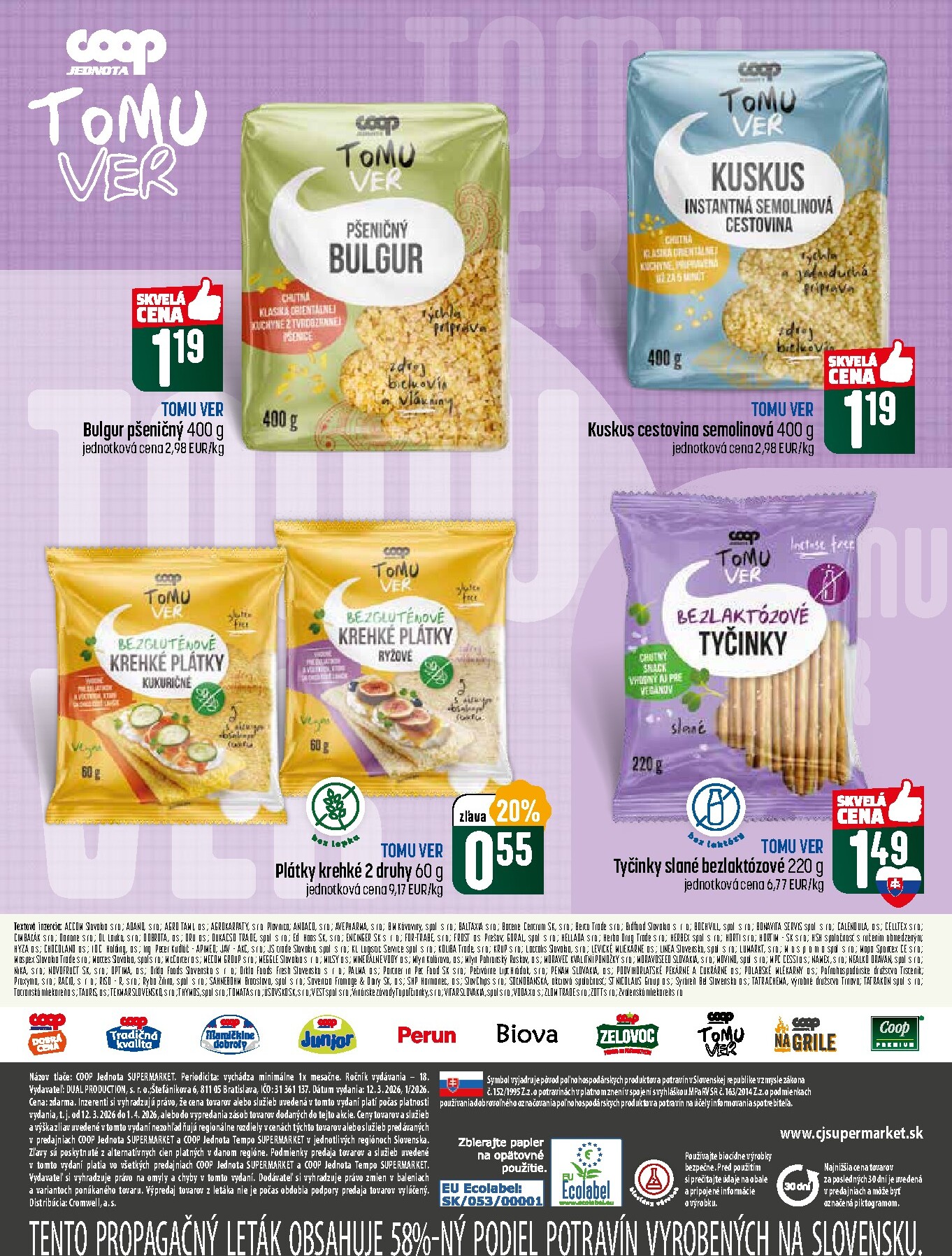 coop-jednota - Leták COOP Jednota - Premium platný od 12.03.2026 do 01.04.2026 - page: 6