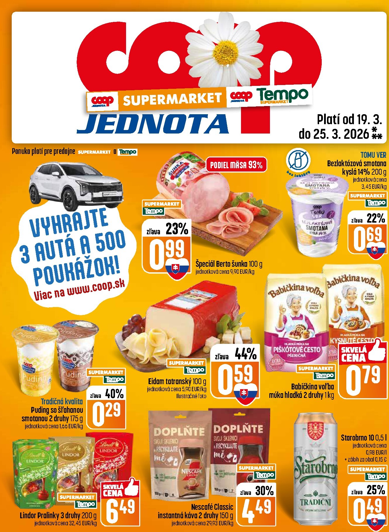coop-jednota - Leták COOP Jednota - Tempo platný od 19.03.2026 do 25.03.2026 - page: 15
