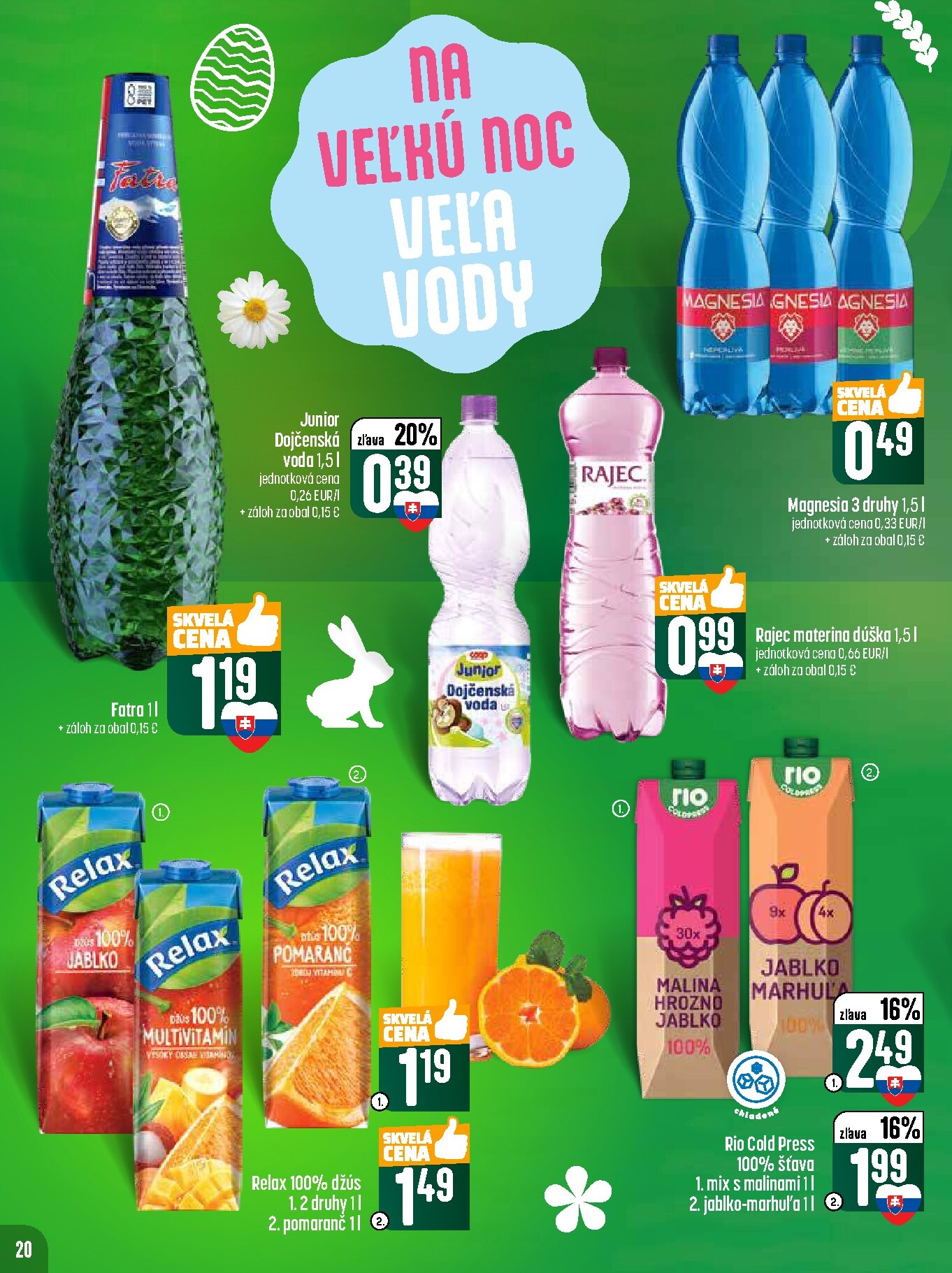 coop-jednota - Leták COOP Jednota - Tempo platný od 26.03.2026 do 01.04.2026 - page: 20