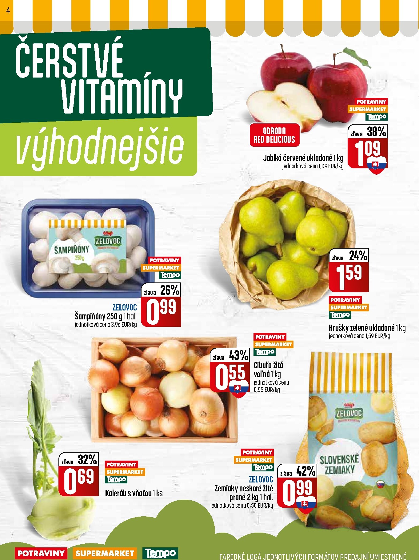 coop-jednota - Nový leták COOP Jednota platný od štvrtka, 09.04.2026 do stredy, 15.04.2026 - page: 4