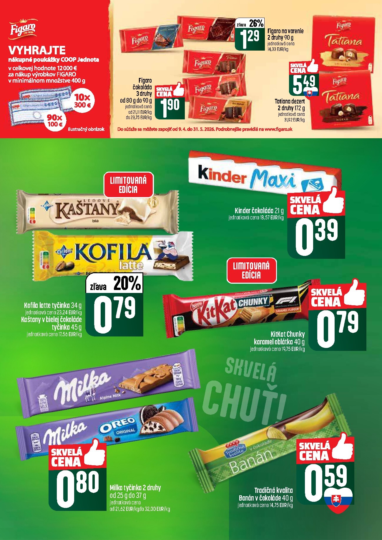 coop-jednota - Nový leták COOP Jednota - Tempo platný od štvrtka, 09.04.2026 do stredy, 15.04.2026 - page: 39