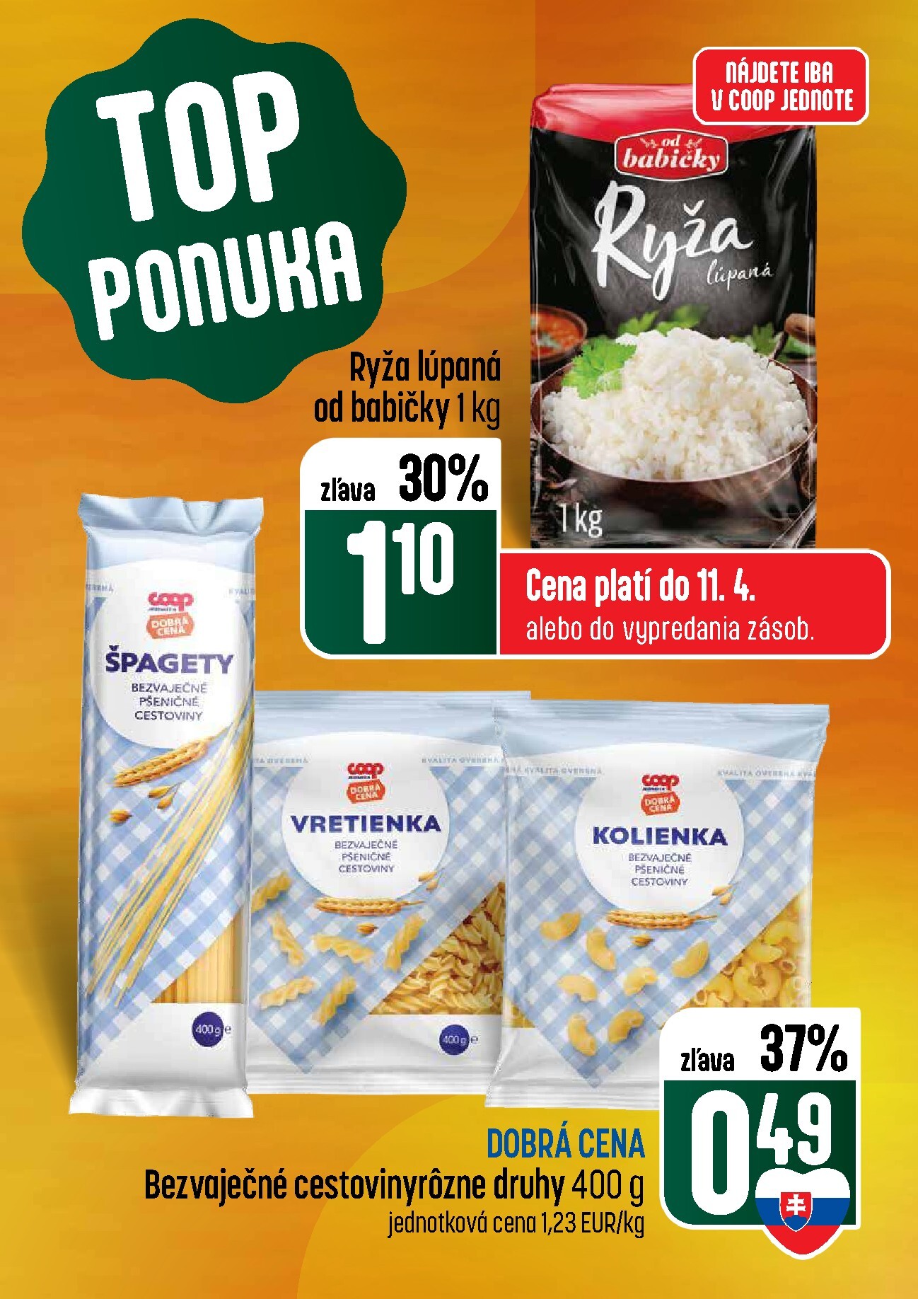 coop-jednota - Nový leták COOP Jednota - Tempo platný od štvrtka, 09.04.2026 do stredy, 15.04.2026 - page: 3